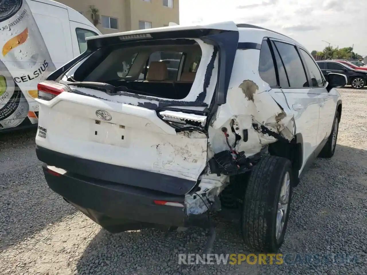 9 Photograph of a damaged car JTMC1RFV0KD514847 TOYOTA RAV4 2019