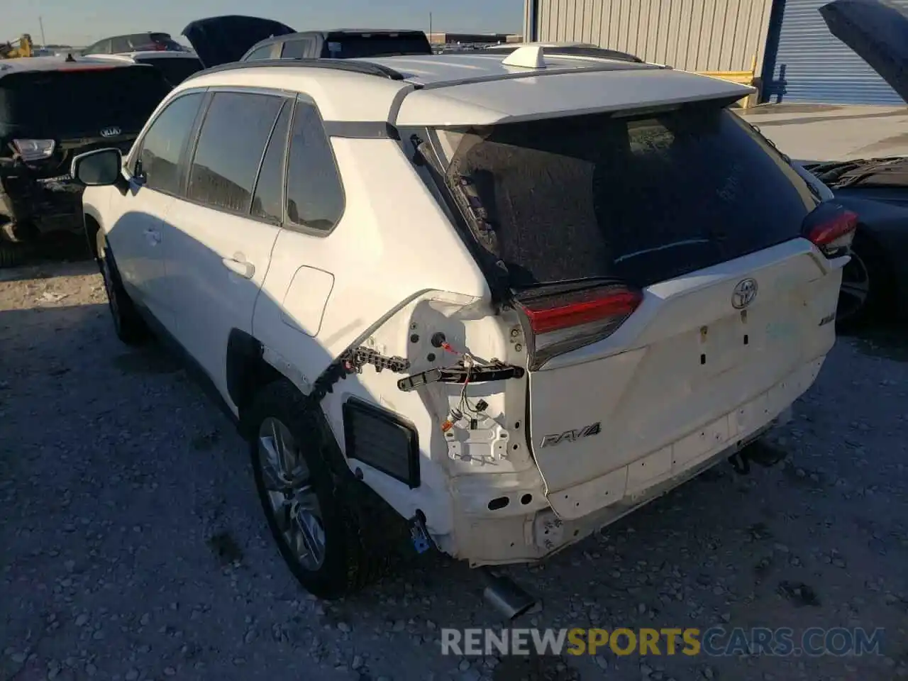 3 Photograph of a damaged car JTMC1RFV0KJ012602 TOYOTA RAV4 2019