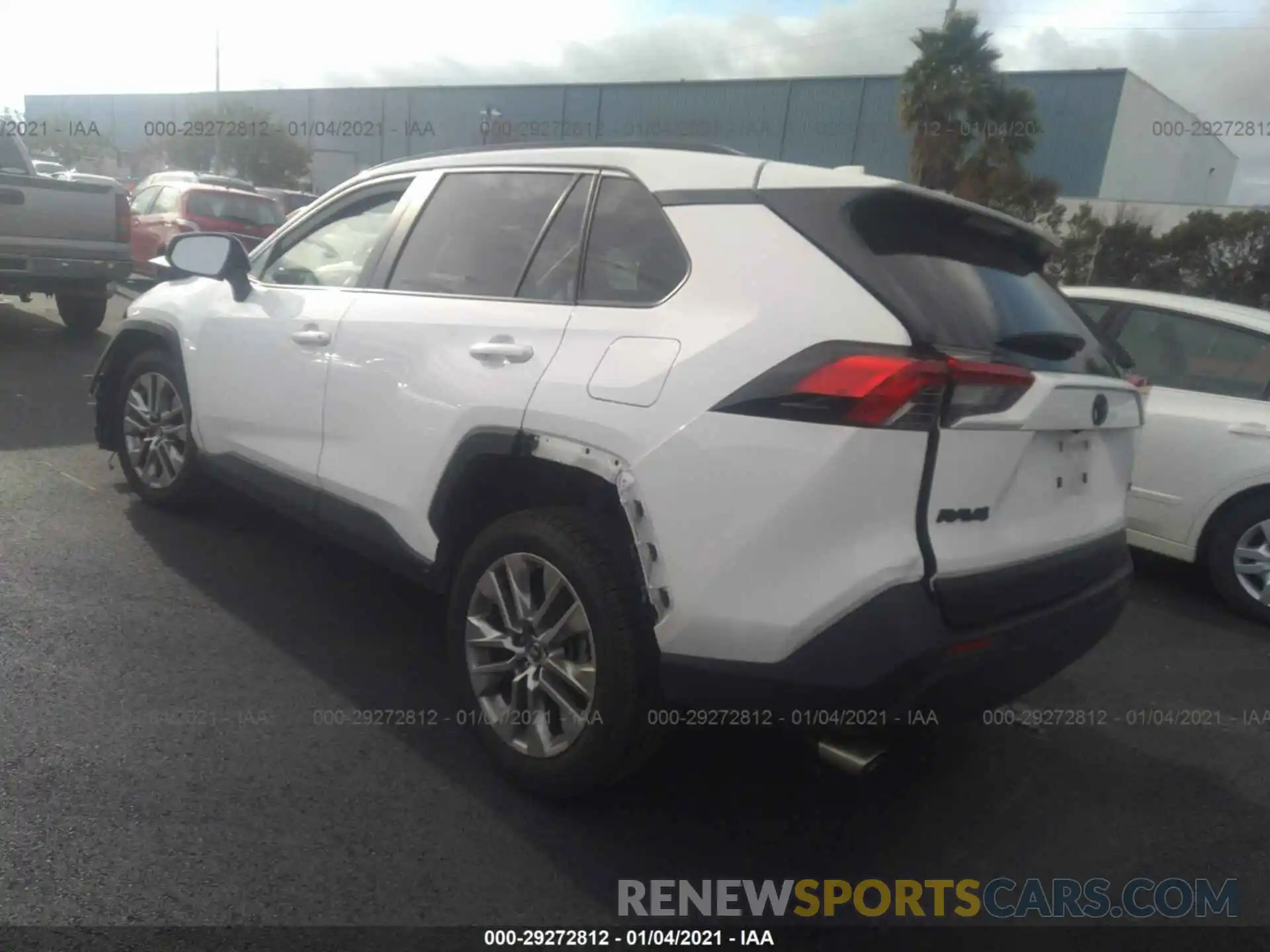 3 Photograph of a damaged car JTMC1RFV1KD002515 TOYOTA RAV4 2019