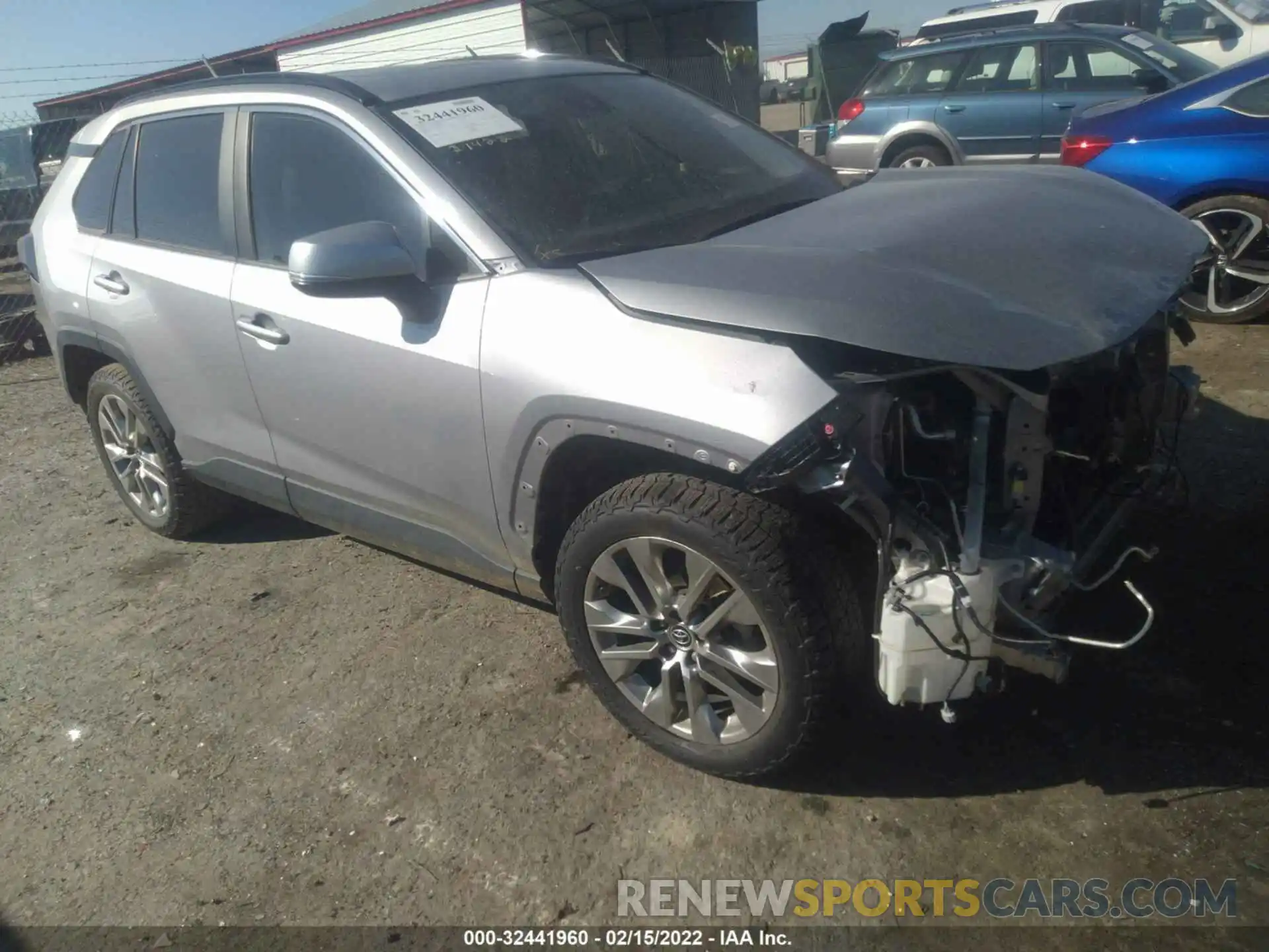 1 Photograph of a damaged car JTMC1RFV1KD010128 TOYOTA RAV4 2019