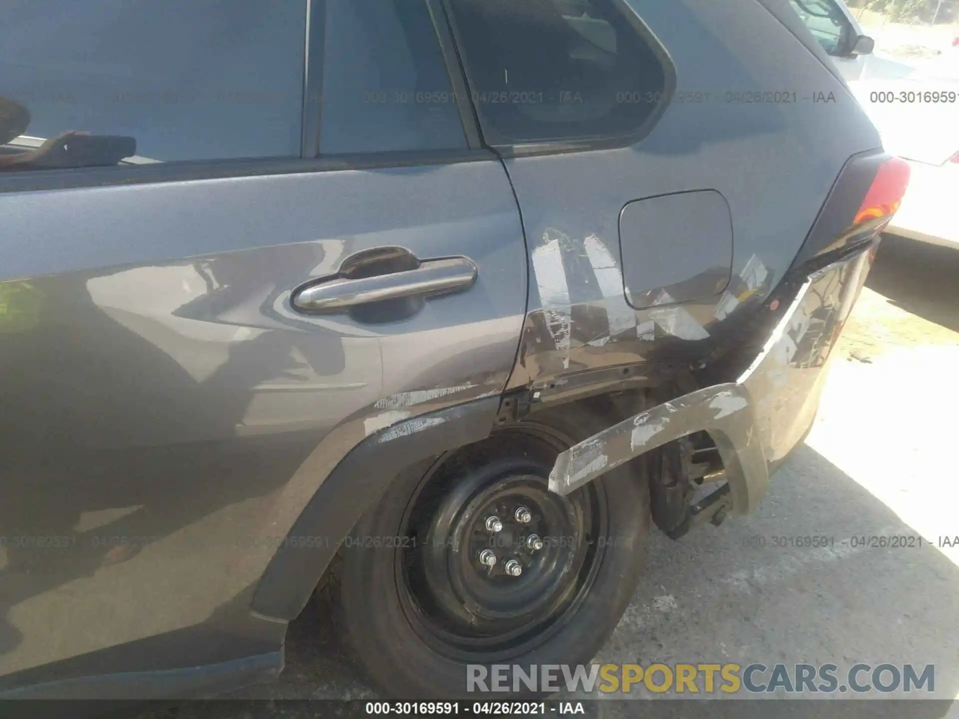 6 Photograph of a damaged car JTMC1RFV1KD015023 TOYOTA RAV4 2019