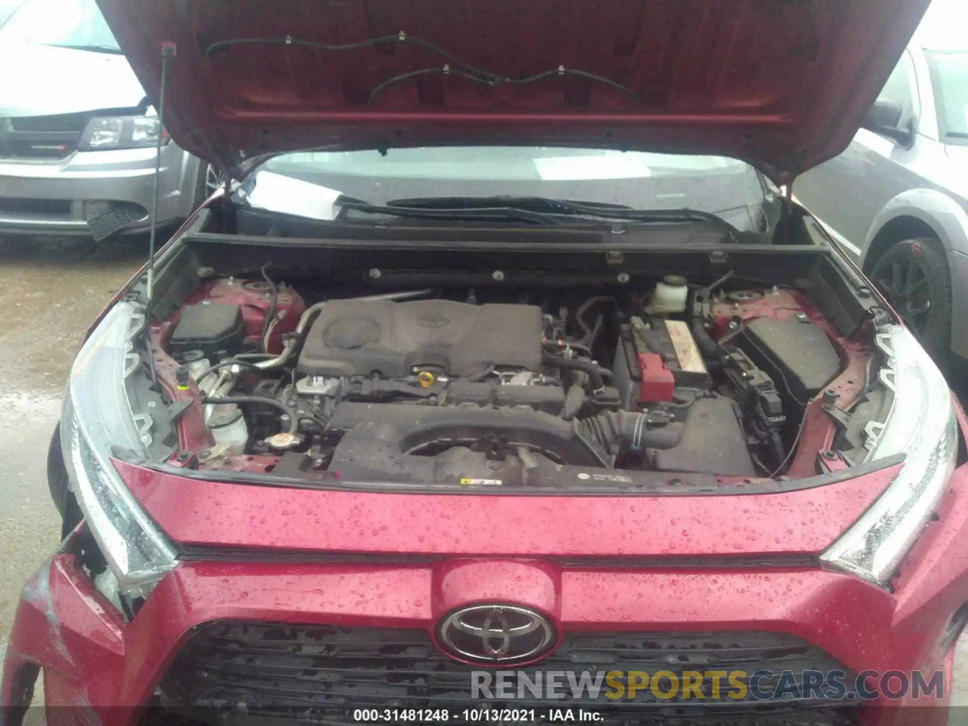 10 Фотография поврежденного автомобиля JTMC1RFV1KD022179 TOYOTA RAV4 2019