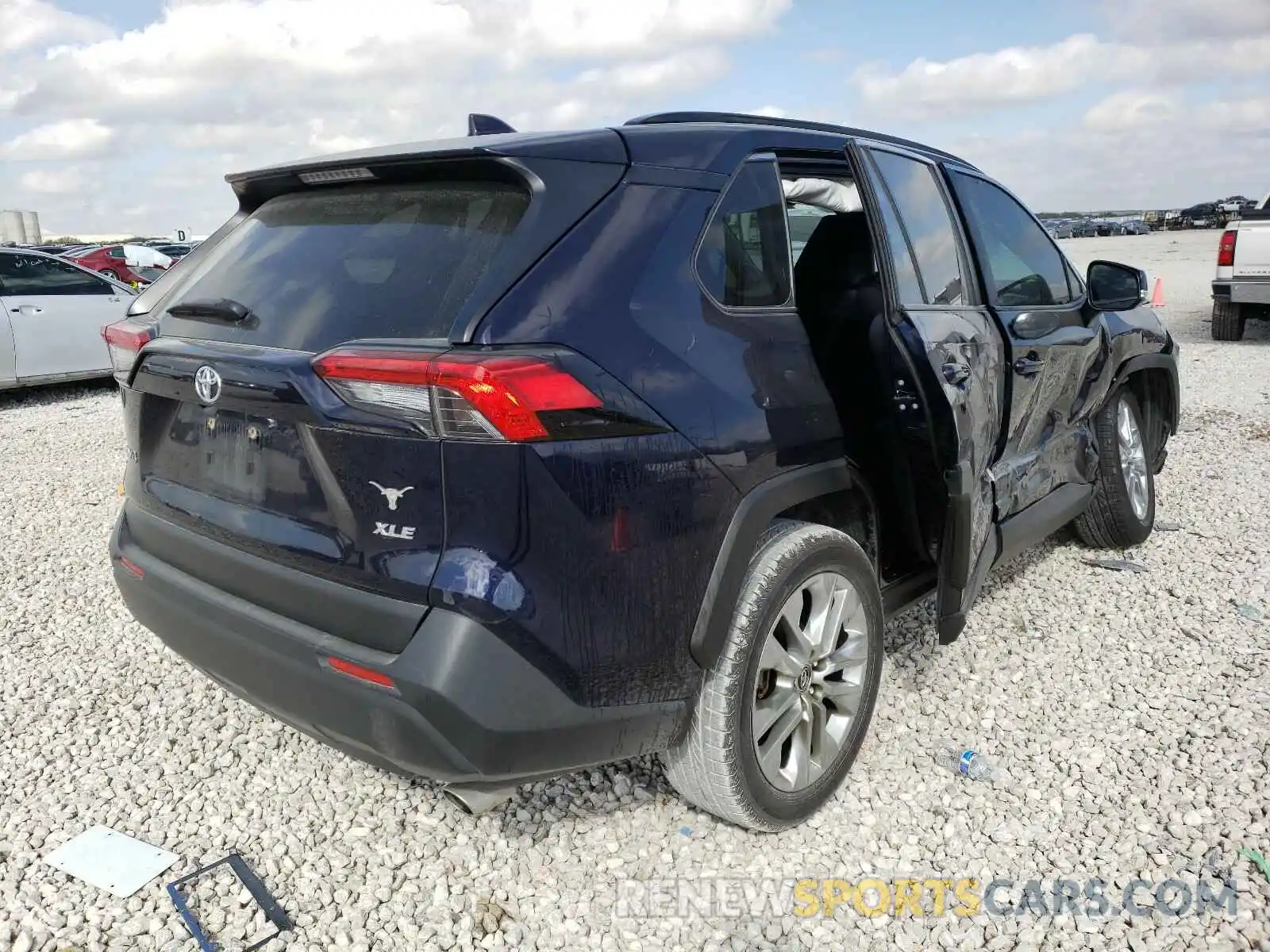 4 Photograph of a damaged car JTMC1RFV1KD024207 TOYOTA RAV4 2019