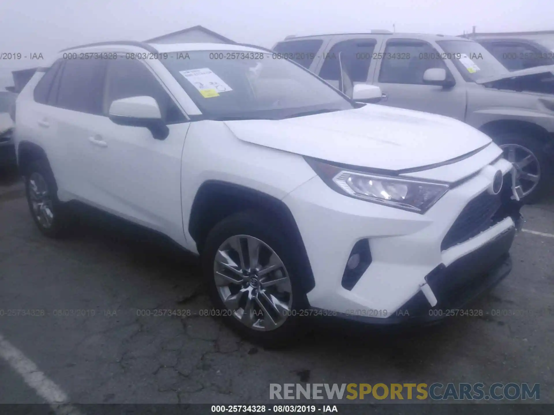 1 Photograph of a damaged car JTMC1RFV1KD502531 TOYOTA RAV4 2019