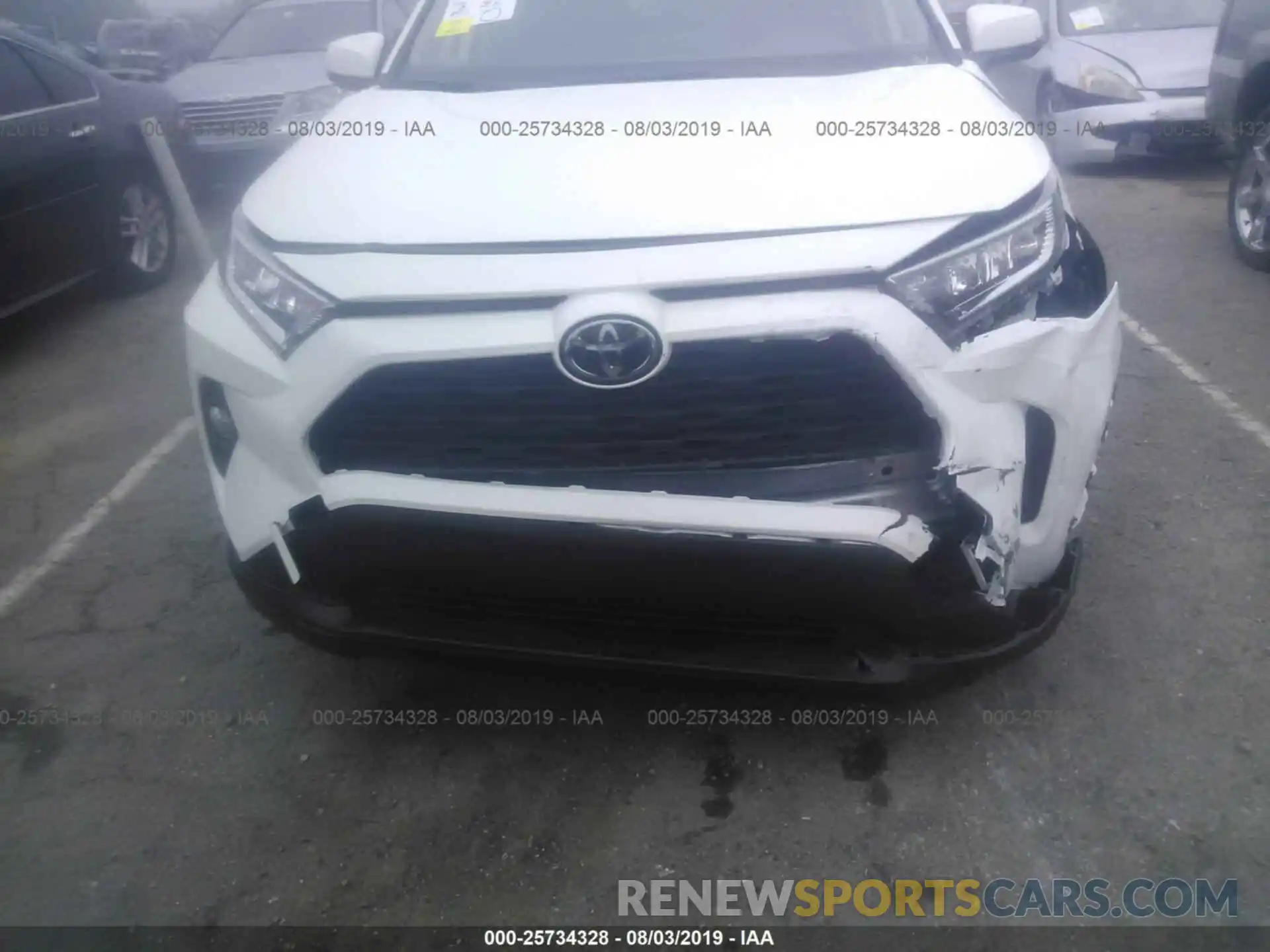 6 Photograph of a damaged car JTMC1RFV1KD502531 TOYOTA RAV4 2019