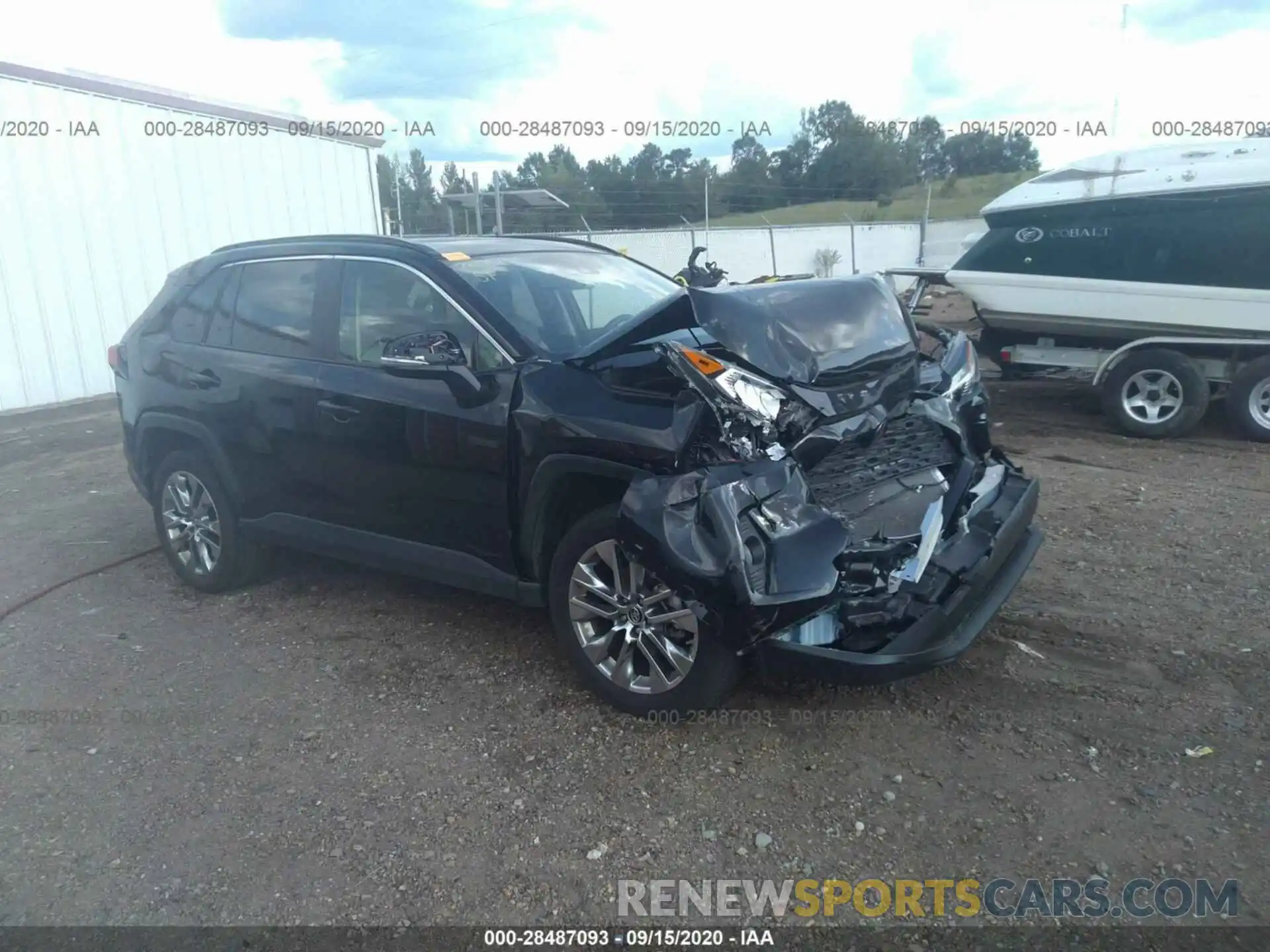 1 Photograph of a damaged car JTMC1RFV1KD506577 TOYOTA RAV4 2019