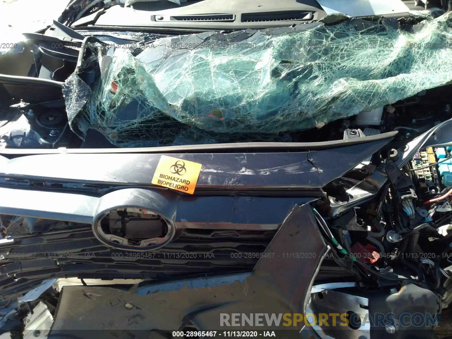 10 Photograph of a damaged car JTMC1RFV1KD514629 TOYOTA RAV4 2019