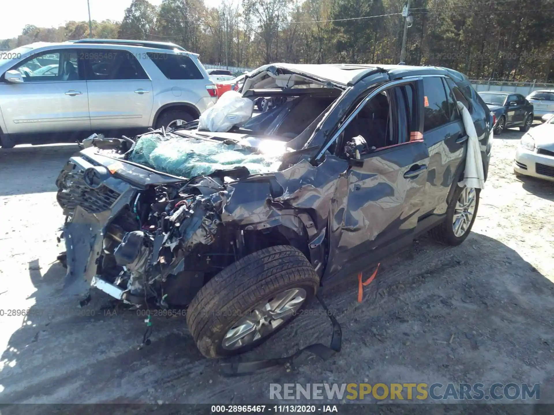 2 Photograph of a damaged car JTMC1RFV1KD514629 TOYOTA RAV4 2019