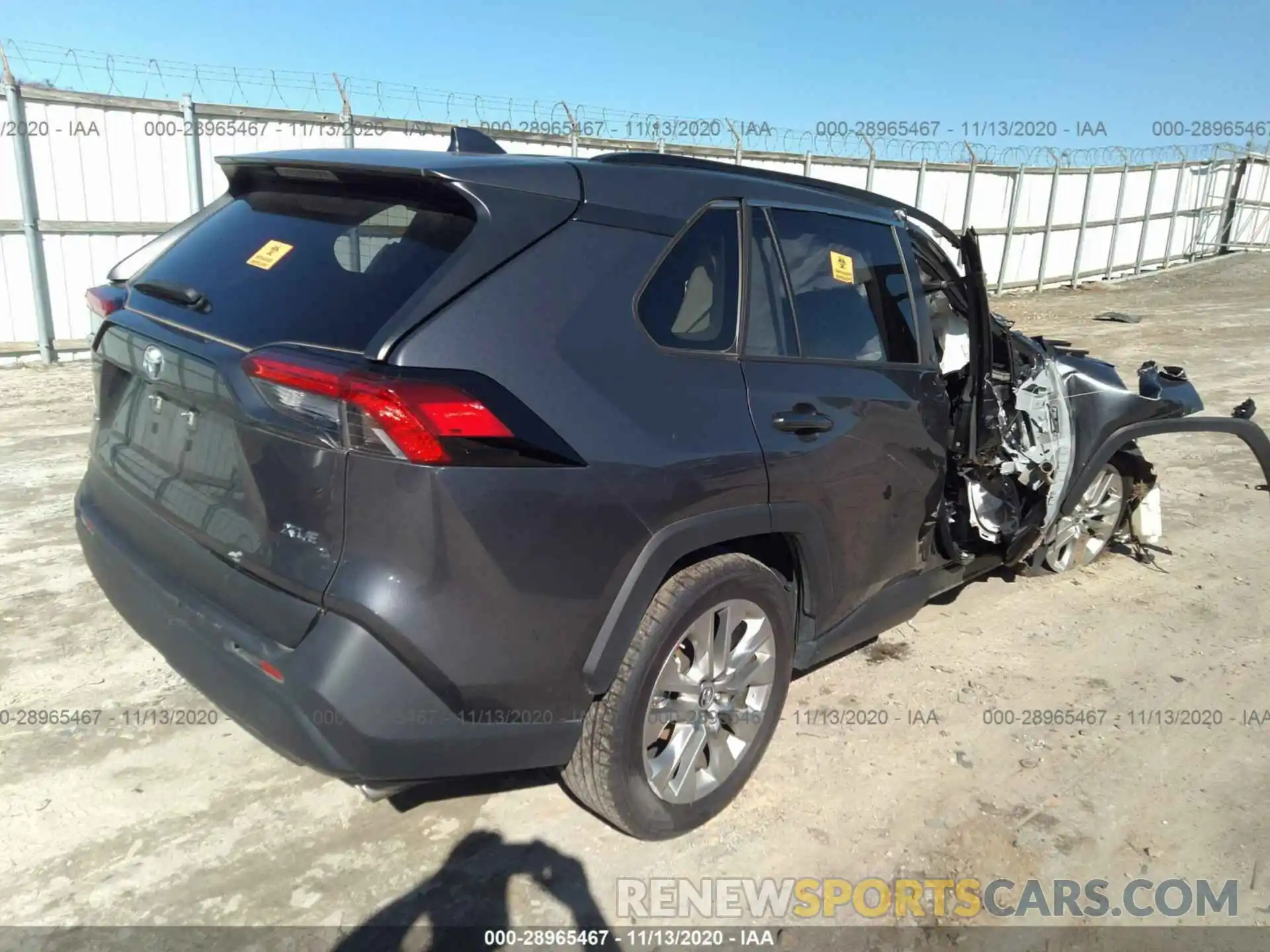 4 Photograph of a damaged car JTMC1RFV1KD514629 TOYOTA RAV4 2019