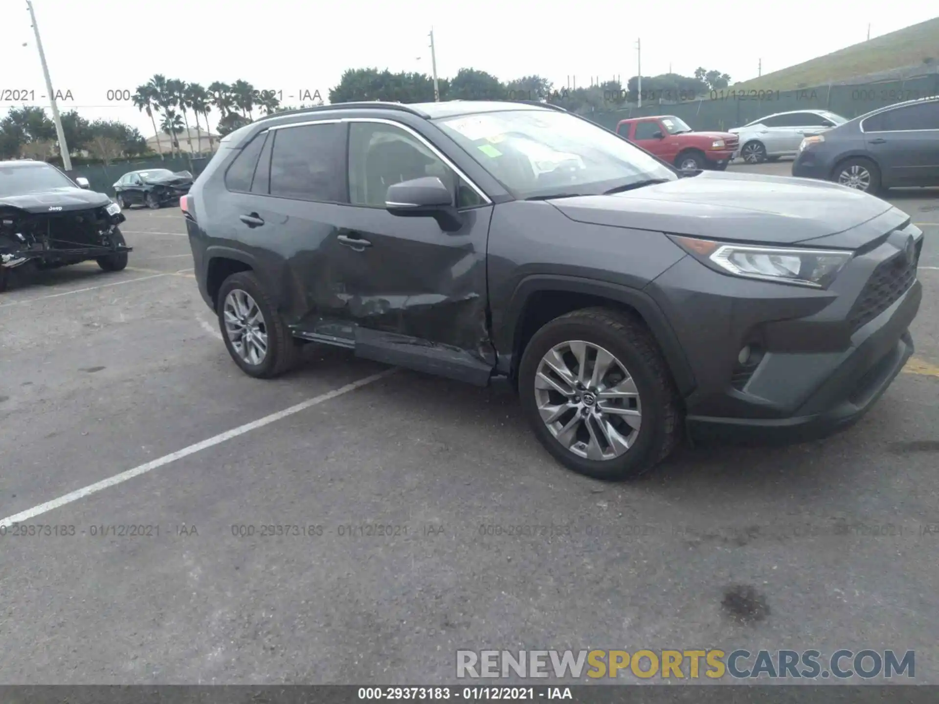 6 Photograph of a damaged car JTMC1RFV1KD514906 TOYOTA RAV4 2019