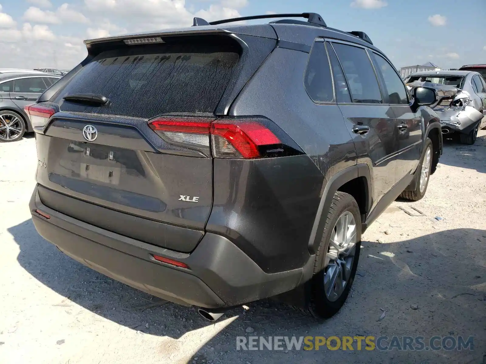 4 Photograph of a damaged car JTMC1RFV1KD516994 TOYOTA RAV4 2019