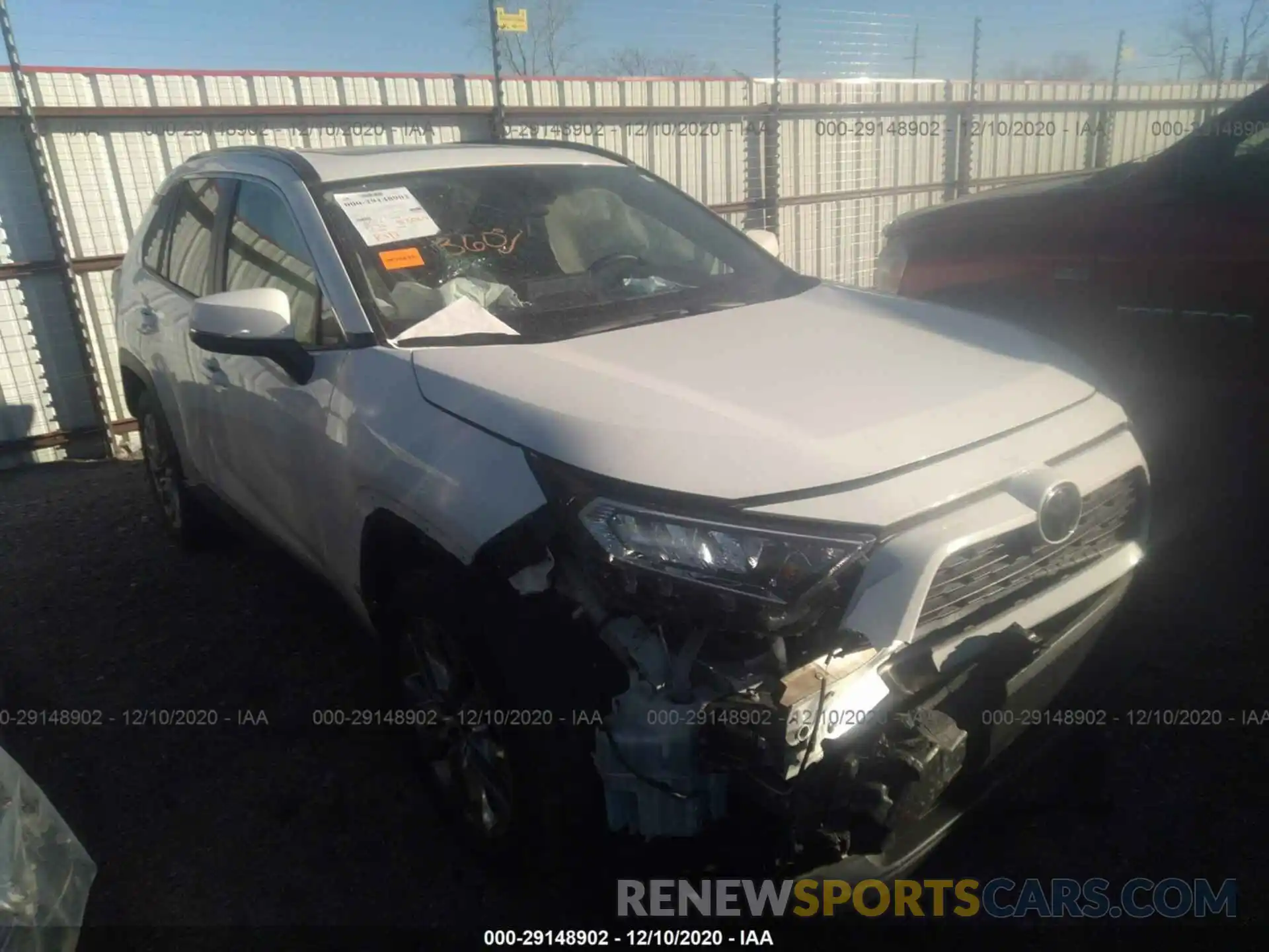 1 Photograph of a damaged car JTMC1RFV1KJ005416 TOYOTA RAV4 2019