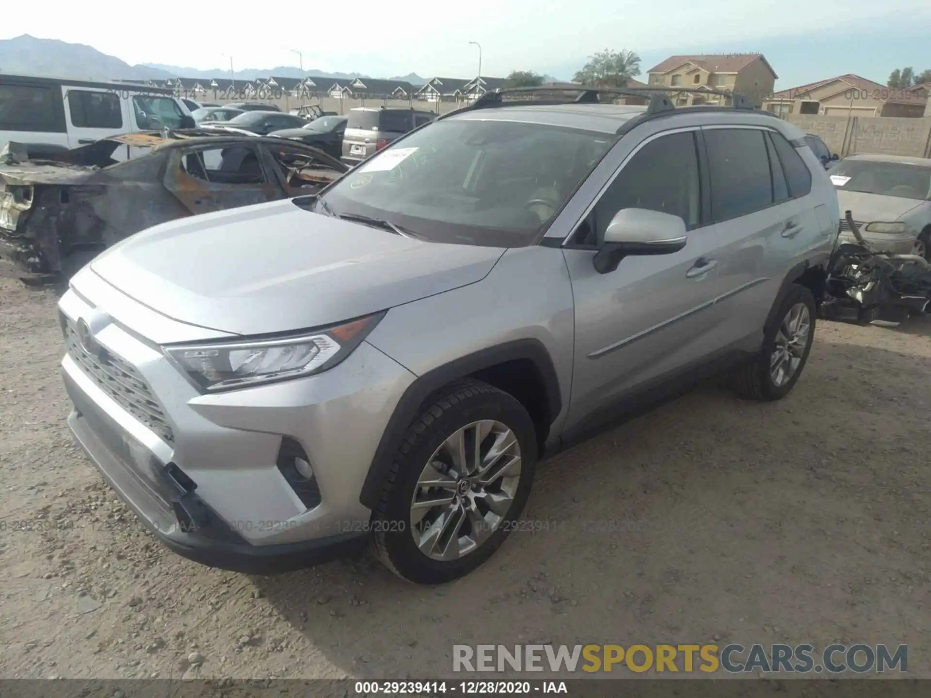 2 Фотография поврежденного автомобиля JTMC1RFV1KJ010440 TOYOTA RAV4 2019