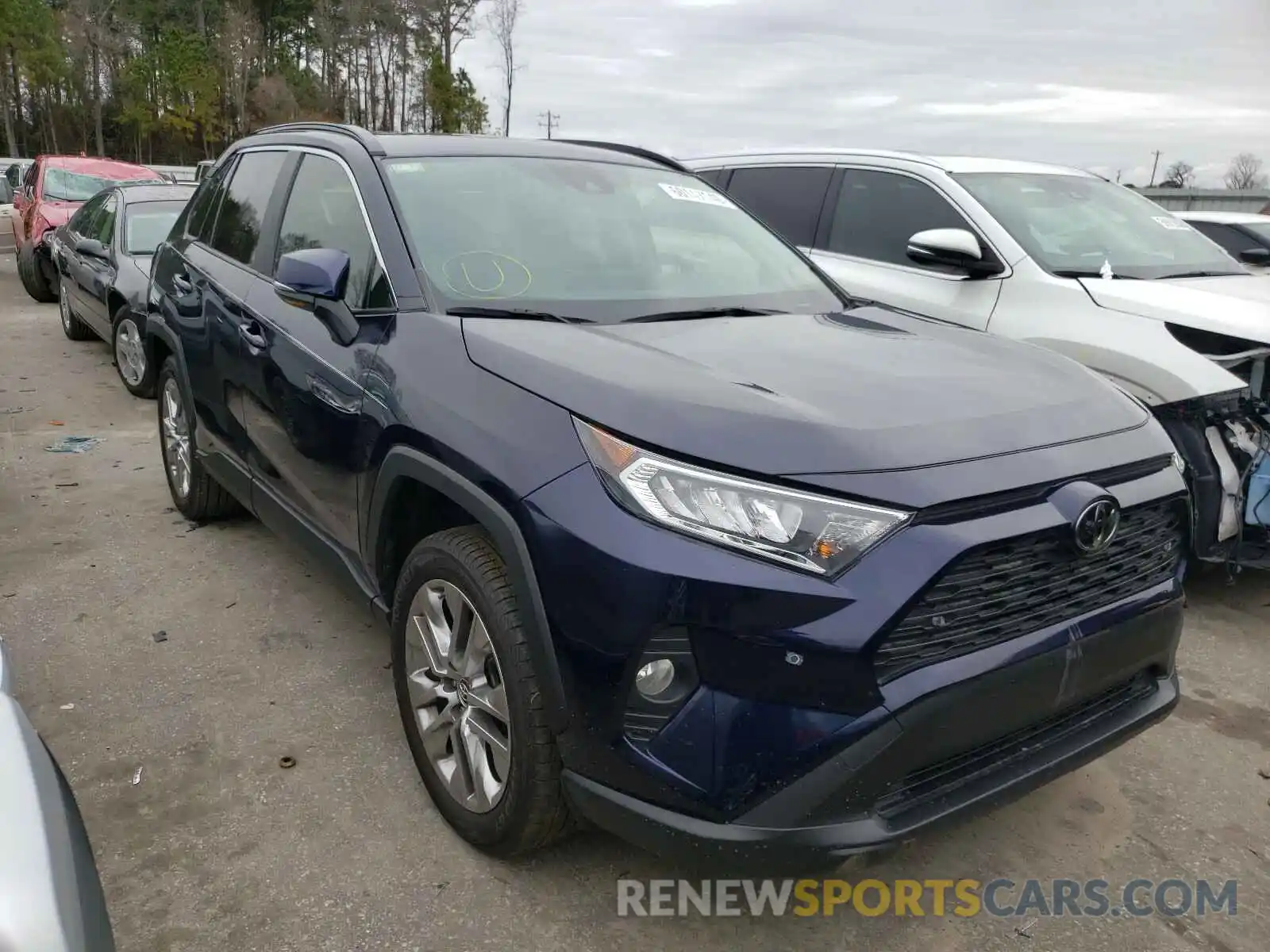 1 Photograph of a damaged car JTMC1RFV2KD004340 TOYOTA RAV4 2019