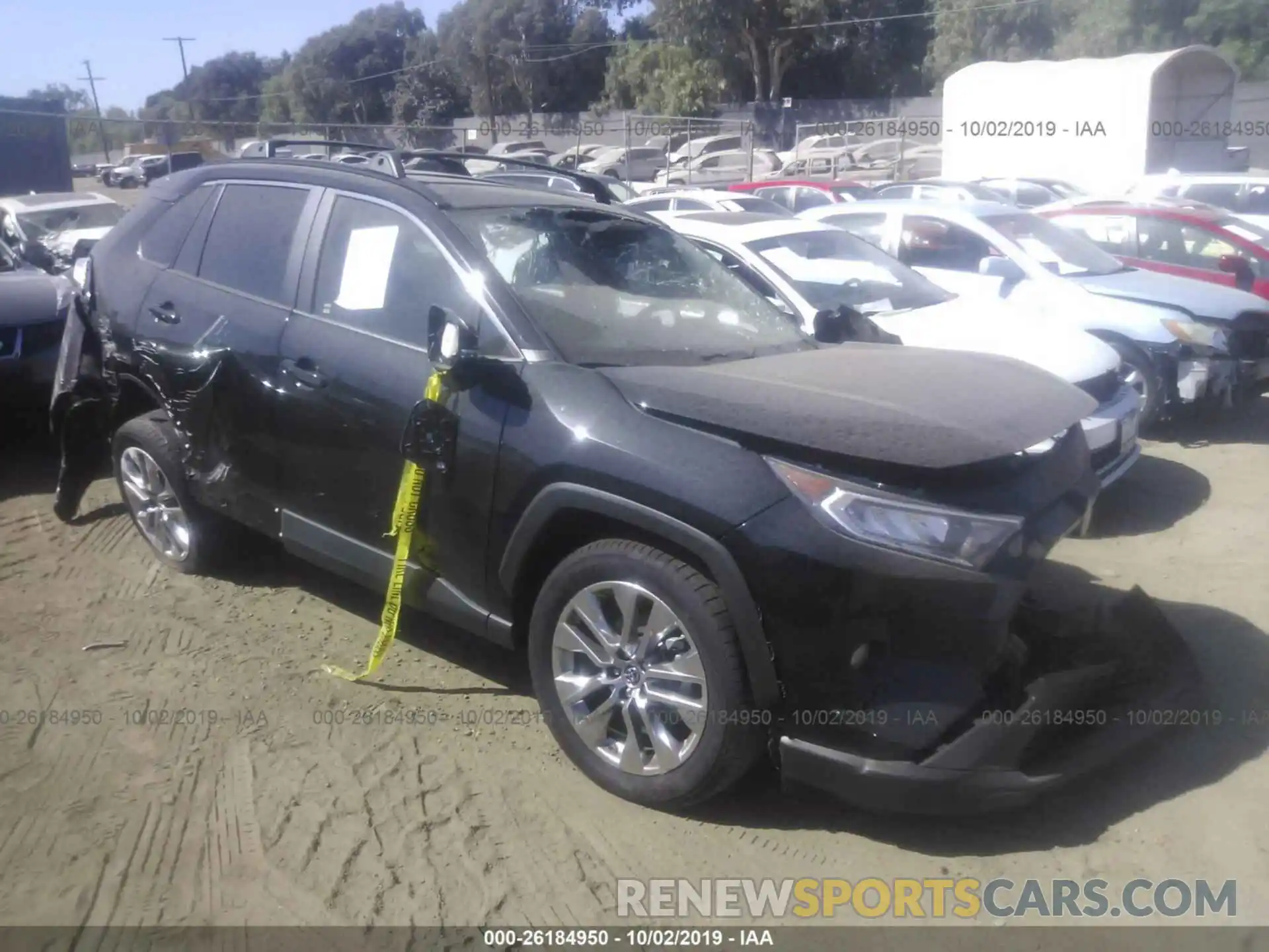 1 Photograph of a damaged car JTMC1RFV2KD007836 TOYOTA RAV4 2019