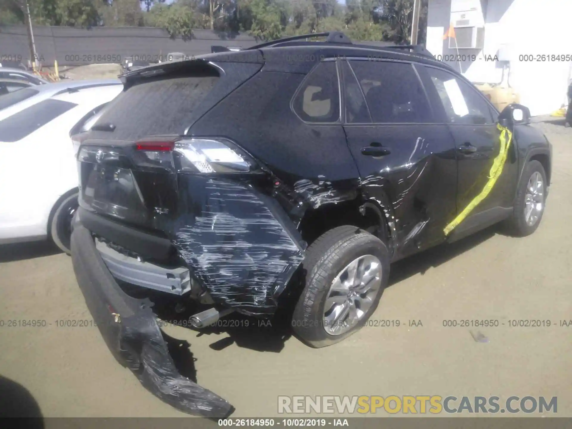 4 Photograph of a damaged car JTMC1RFV2KD007836 TOYOTA RAV4 2019