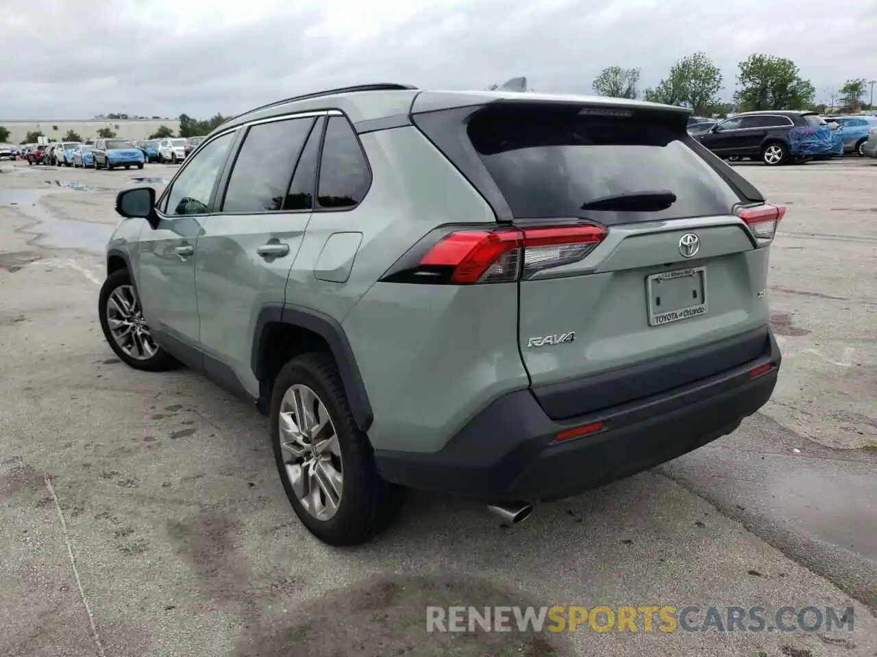 3 Photograph of a damaged car JTMC1RFV2KD008050 TOYOTA RAV4 2019