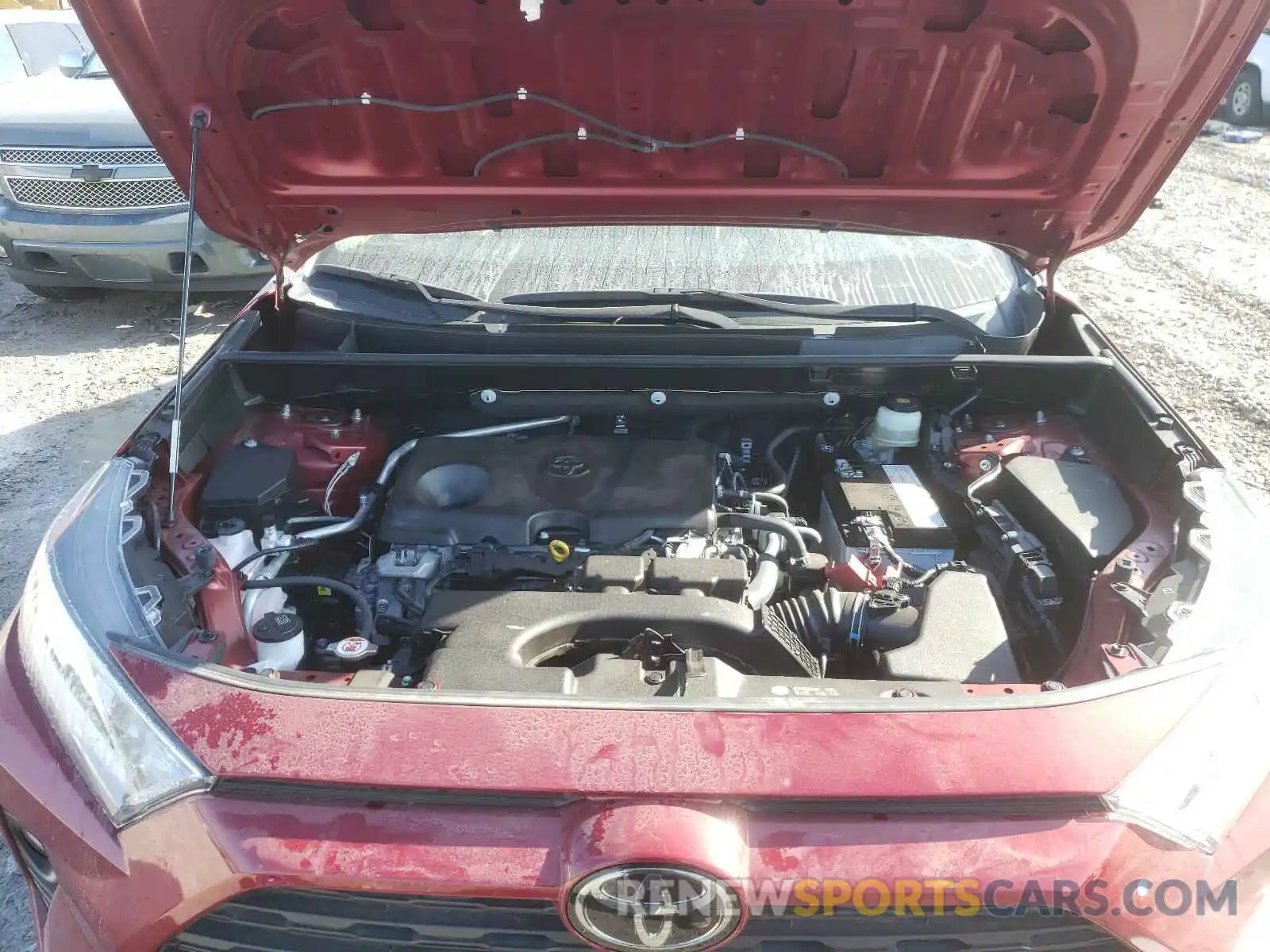 7 Photograph of a damaged car JTMC1RFV2KD011708 TOYOTA RAV4 2019