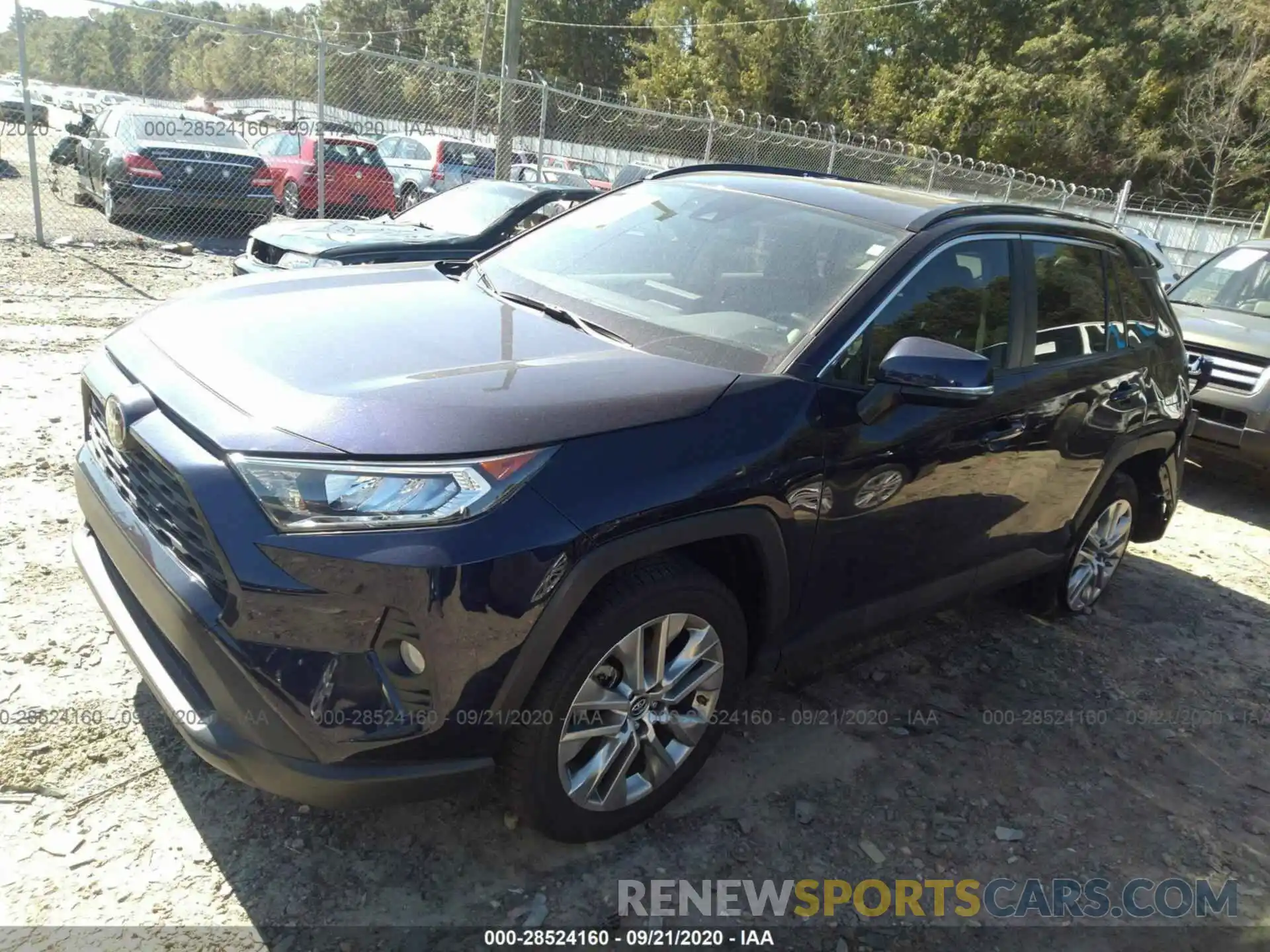 2 Photograph of a damaged car JTMC1RFV2KD032154 TOYOTA RAV4 2019