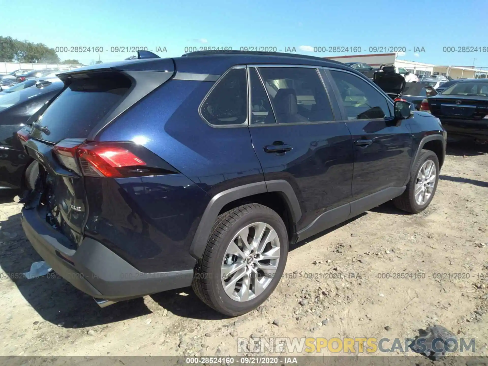 4 Photograph of a damaged car JTMC1RFV2KD032154 TOYOTA RAV4 2019