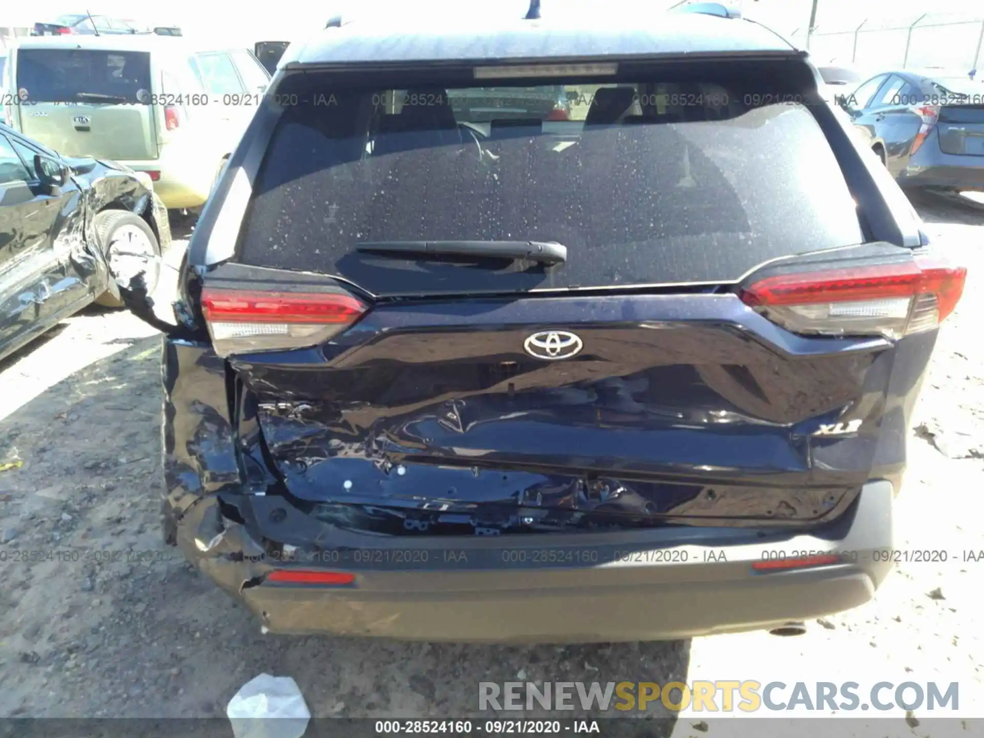 6 Photograph of a damaged car JTMC1RFV2KD032154 TOYOTA RAV4 2019