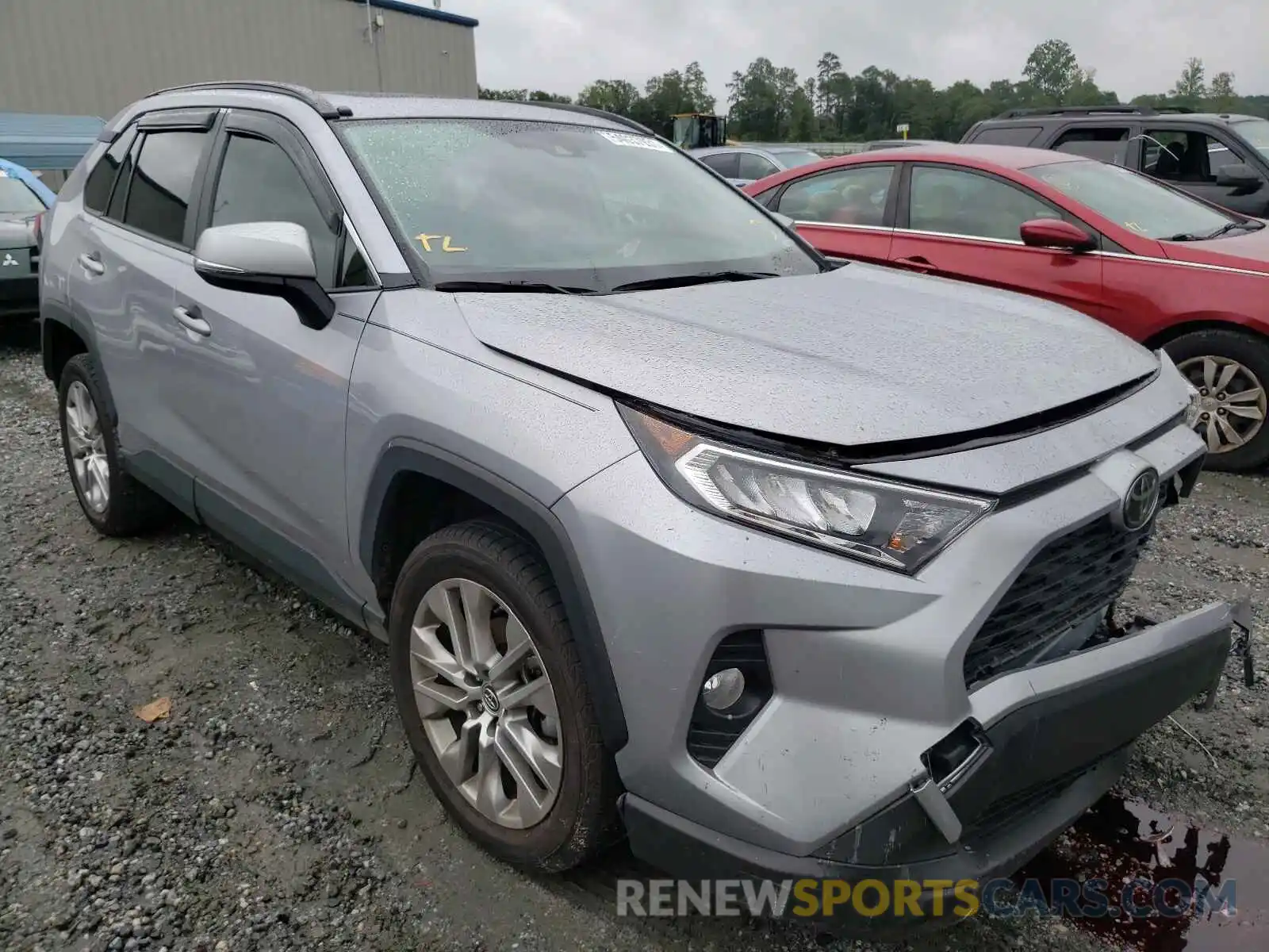 1 Photograph of a damaged car JTMC1RFV2KD032770 TOYOTA RAV4 2019