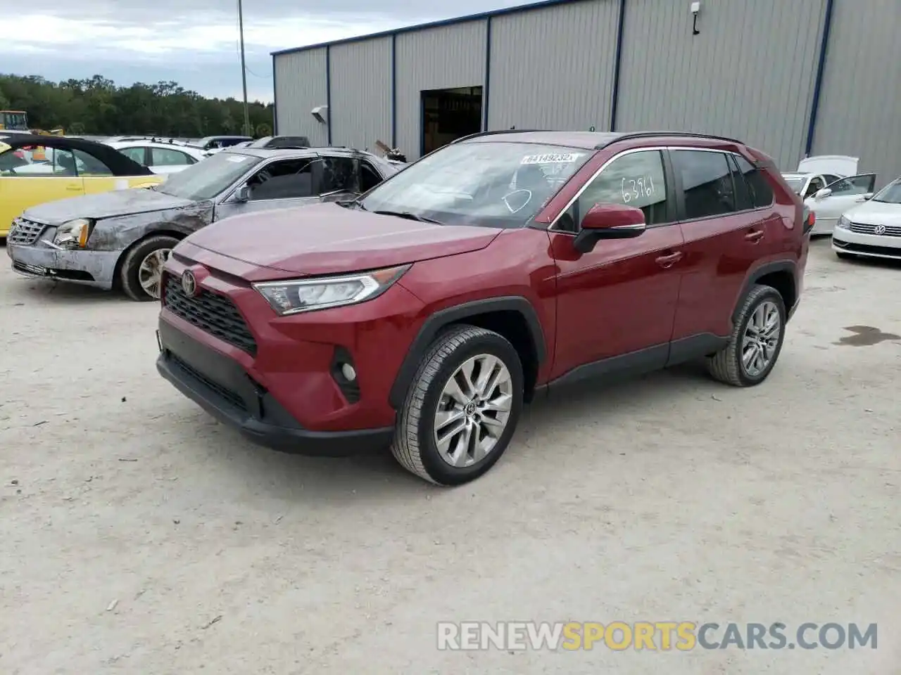 2 Photograph of a damaged car JTMC1RFV2KD033689 TOYOTA RAV4 2019