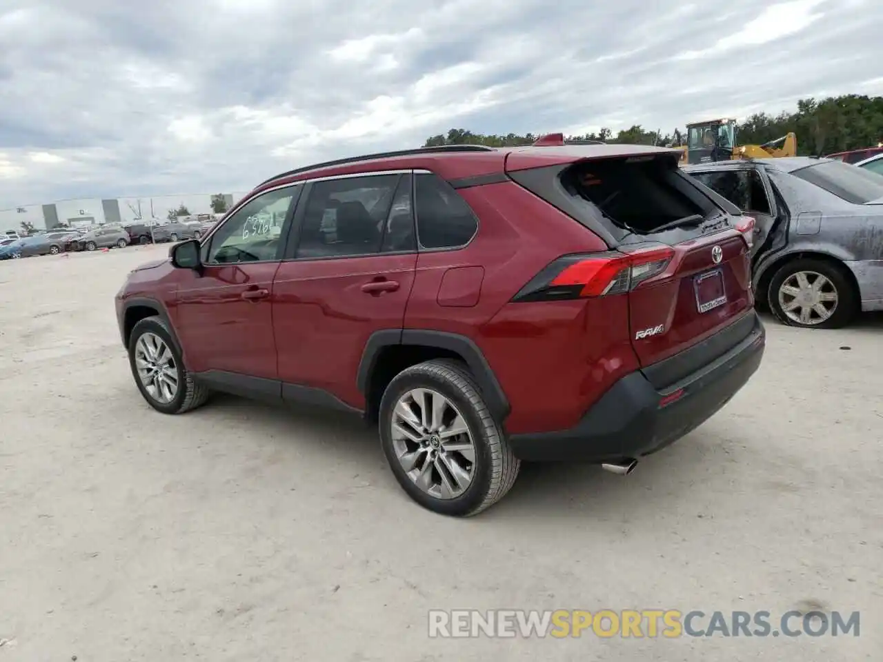 3 Photograph of a damaged car JTMC1RFV2KD033689 TOYOTA RAV4 2019