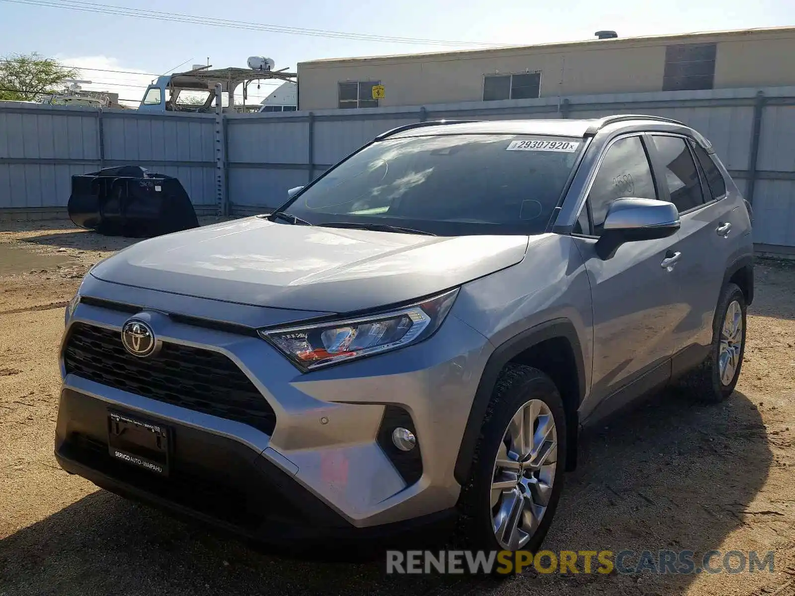 2 Photograph of a damaged car JTMC1RFV2KD035300 TOYOTA RAV4 2019