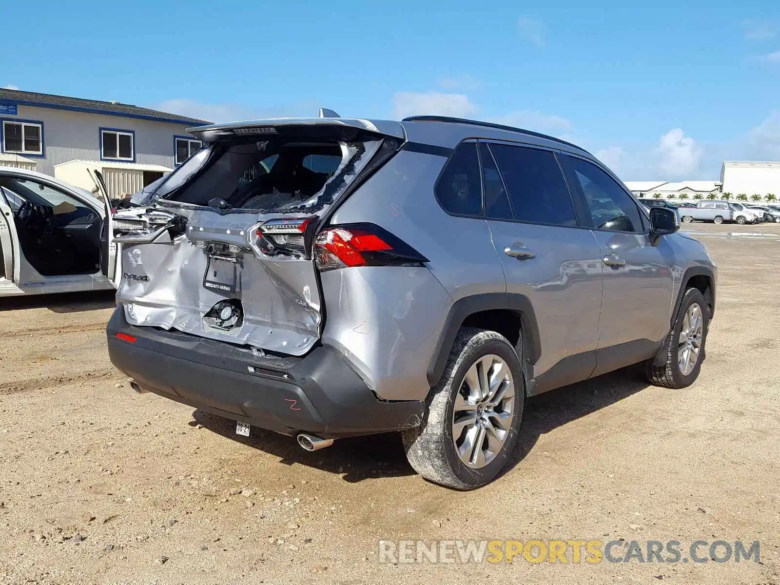 4 Photograph of a damaged car JTMC1RFV2KD035300 TOYOTA RAV4 2019