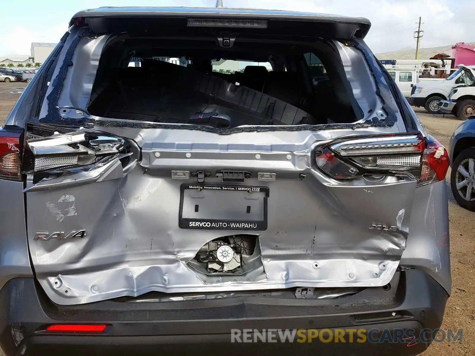 9 Photograph of a damaged car JTMC1RFV2KD035300 TOYOTA RAV4 2019