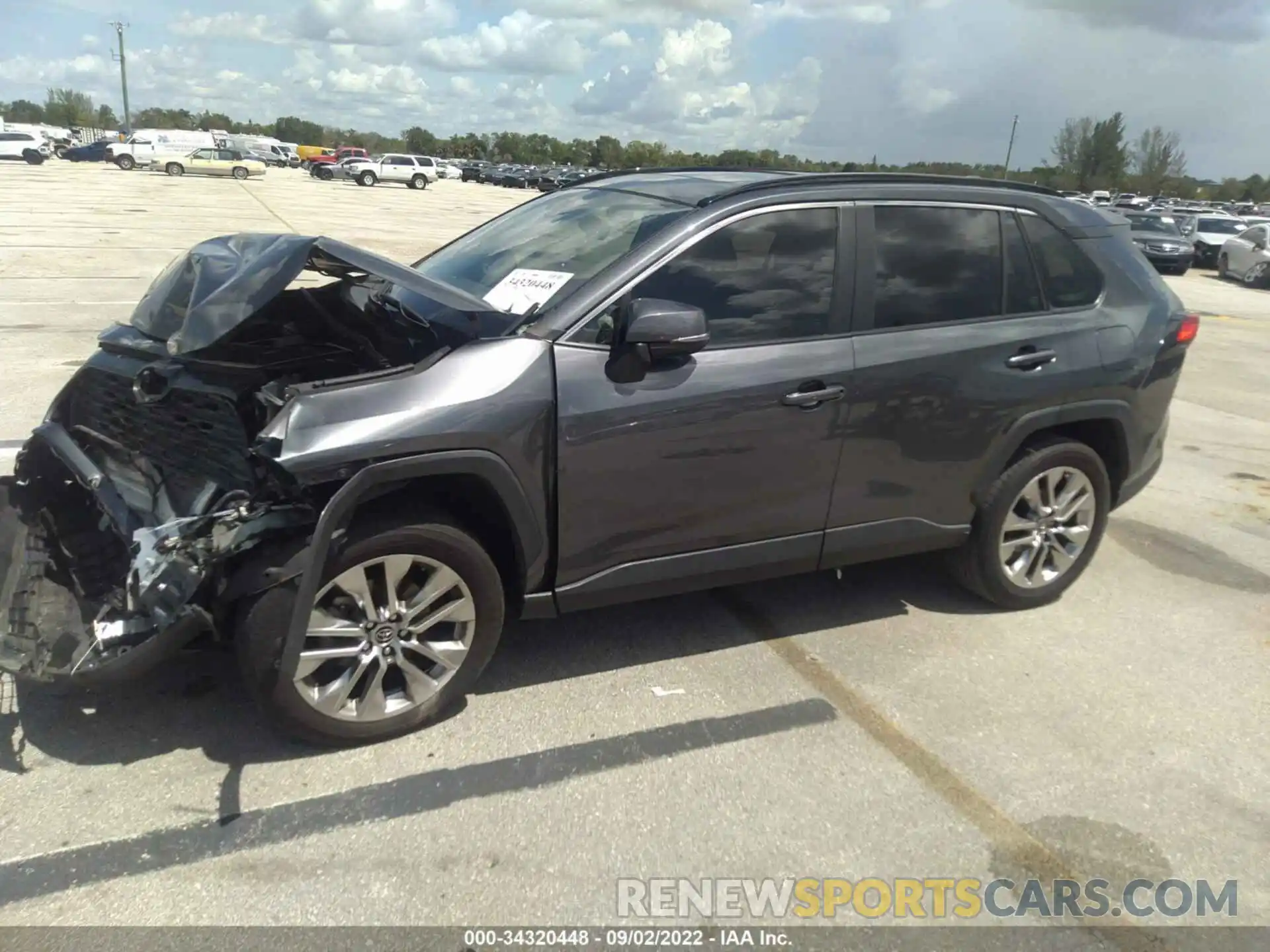 2 Photograph of a damaged car JTMC1RFV2KD501274 TOYOTA RAV4 2019