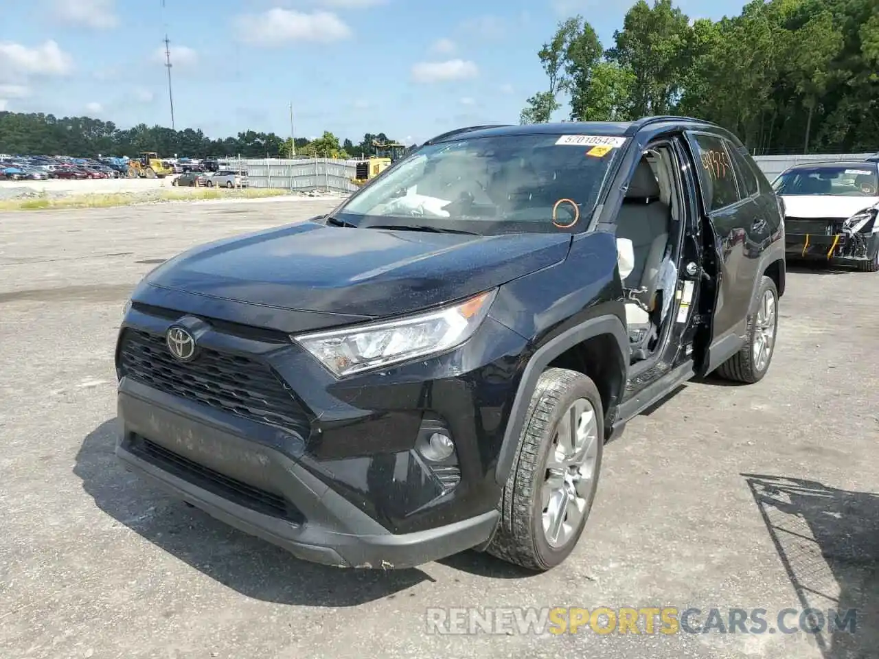 2 Photograph of a damaged car JTMC1RFV2KD512324 TOYOTA RAV4 2019