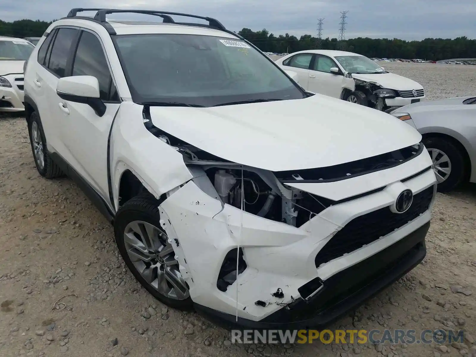 9 Фотография поврежденного автомобиля JTMC1RFV2KD516874 TOYOTA RAV4 2019
