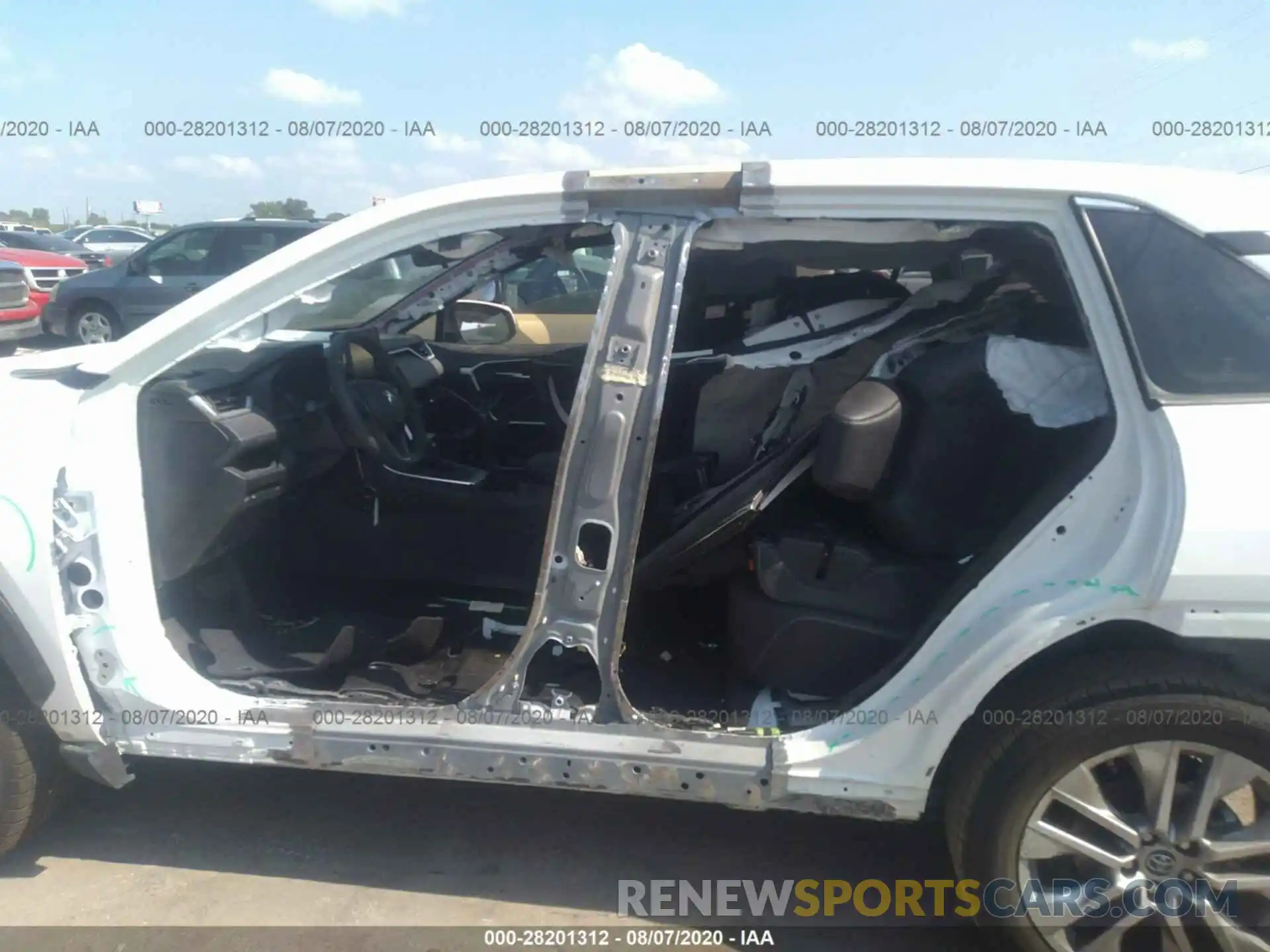 6 Photograph of a damaged car JTMC1RFV3KD010762 TOYOTA RAV4 2019