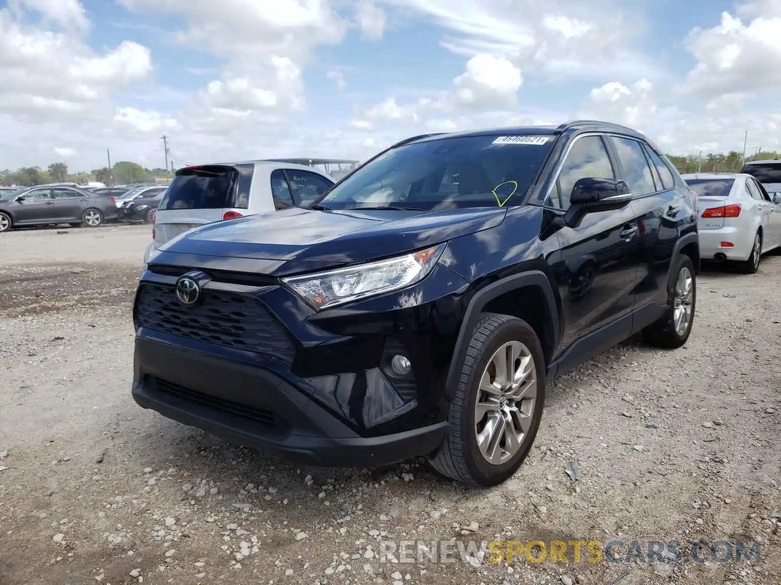 2 Photograph of a damaged car JTMC1RFV3KD012060 TOYOTA RAV4 2019