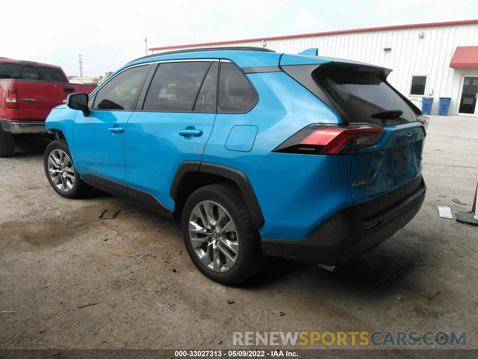 3 Фотография поврежденного автомобиля JTMC1RFV3KD022443 TOYOTA RAV4 2019