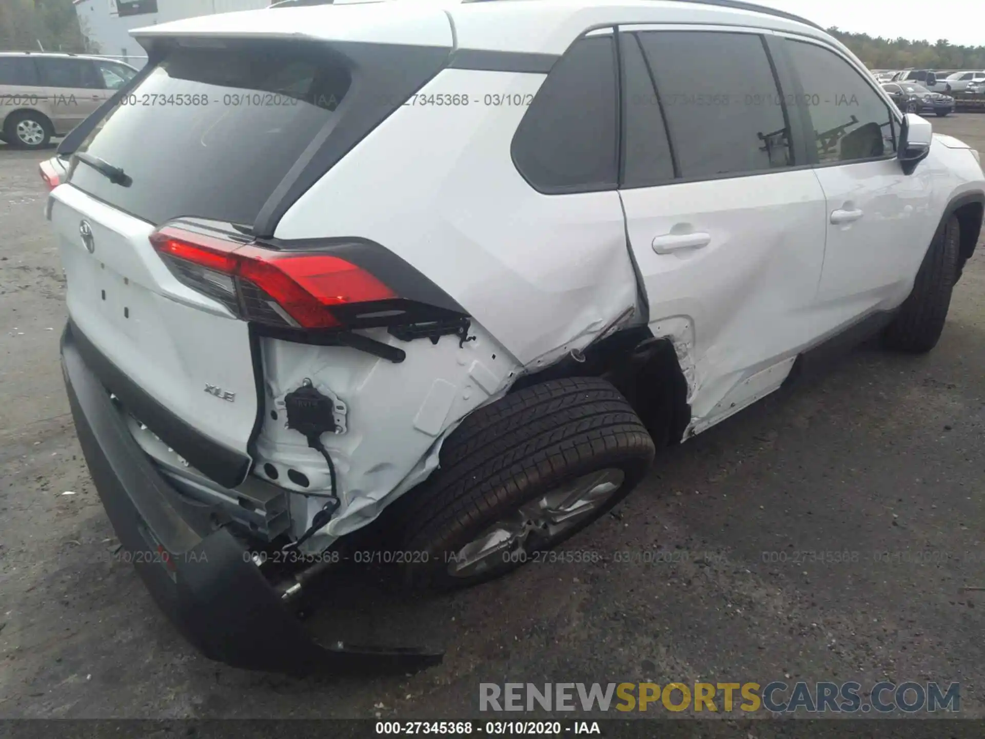 6 Photograph of a damaged car JTMC1RFV3KD028968 TOYOTA RAV4 2019