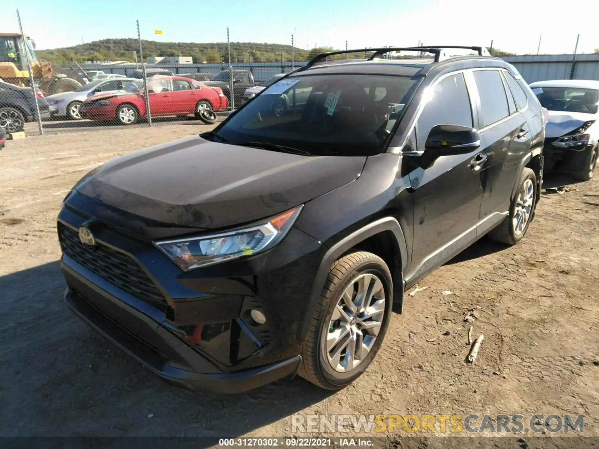 2 Фотография поврежденного автомобиля JTMC1RFV3KD039842 TOYOTA RAV4 2019