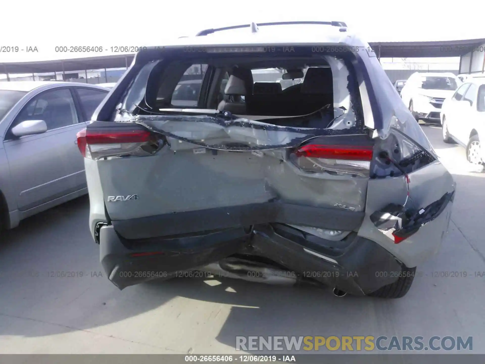 6 Фотография поврежденного автомобиля JTMC1RFV3KD500084 TOYOTA RAV4 2019