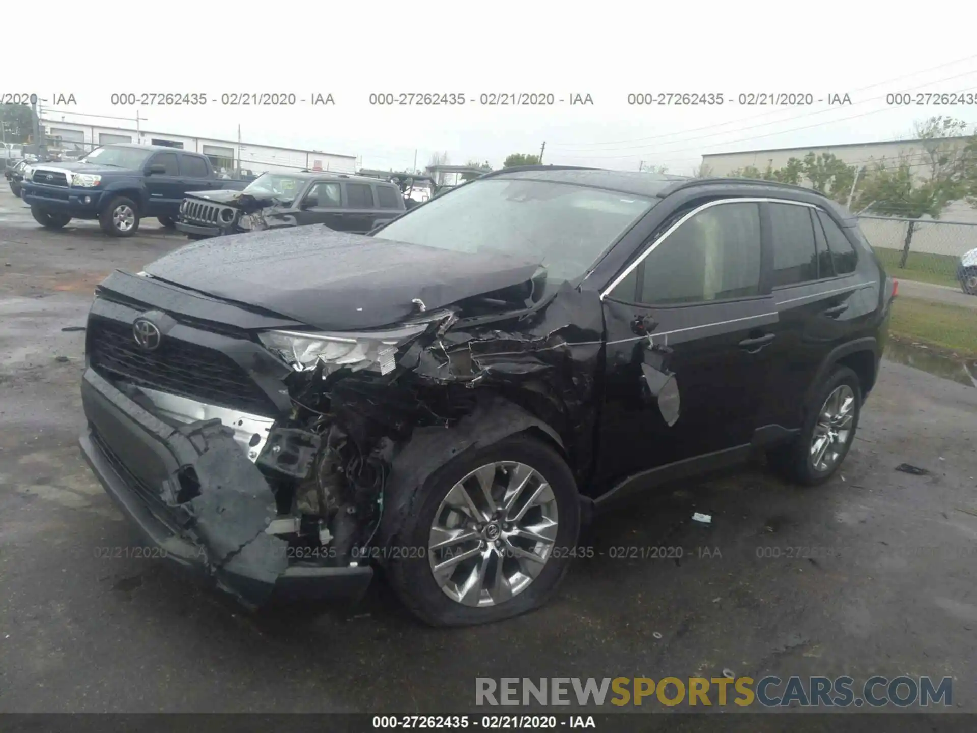 2 Photograph of a damaged car JTMC1RFV3KD512770 TOYOTA RAV4 2019