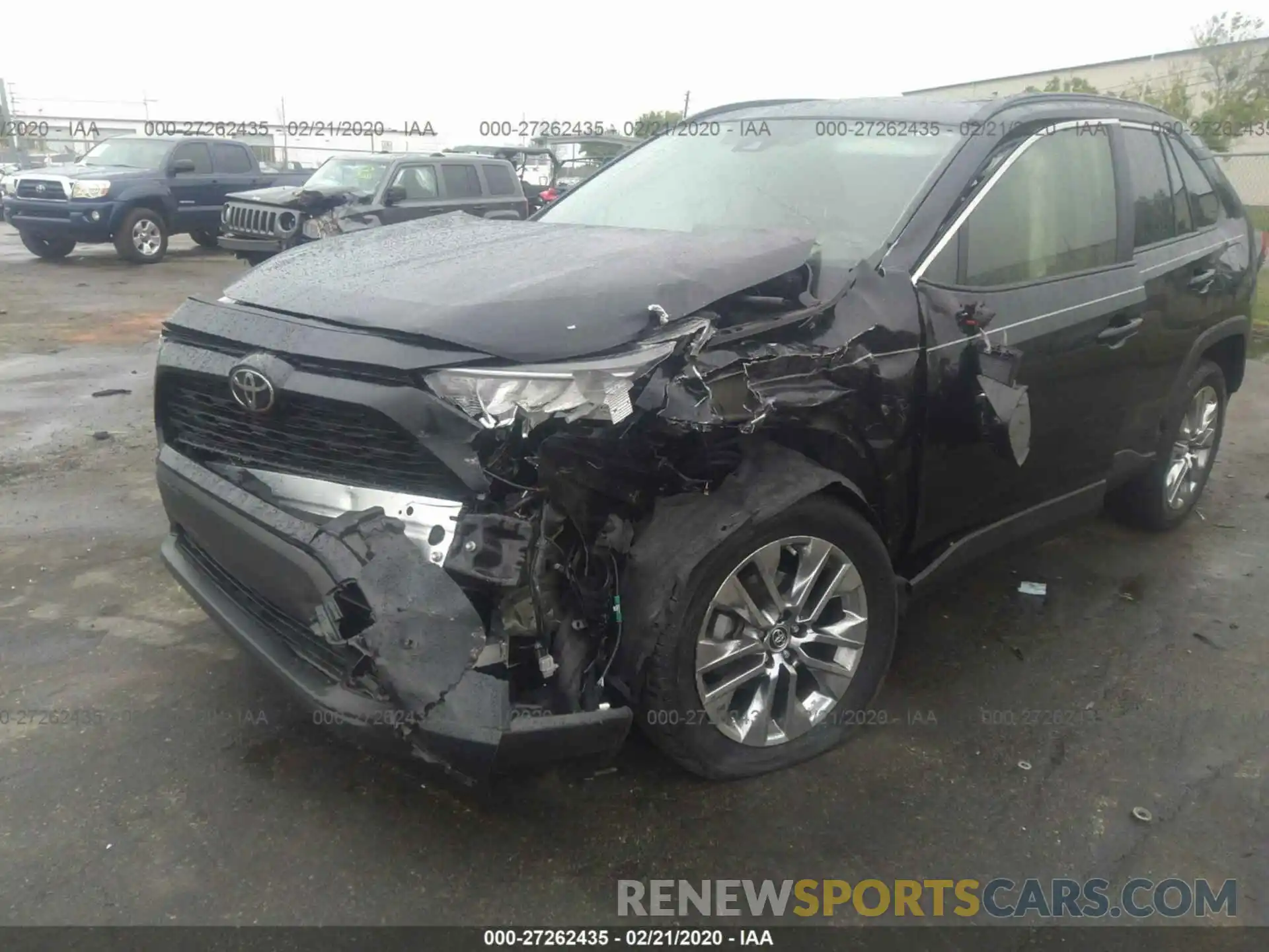 6 Photograph of a damaged car JTMC1RFV3KD512770 TOYOTA RAV4 2019