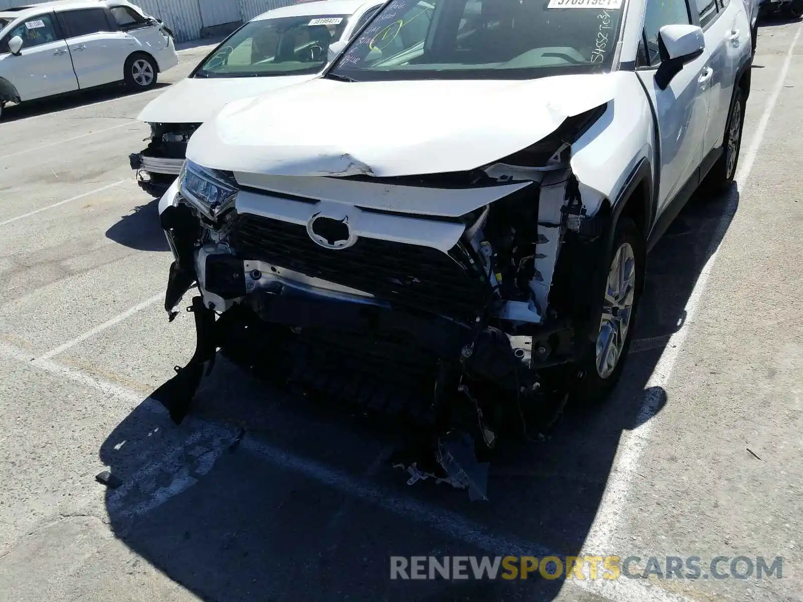 9 Photograph of a damaged car JTMC1RFV3KD514941 TOYOTA RAV4 2019