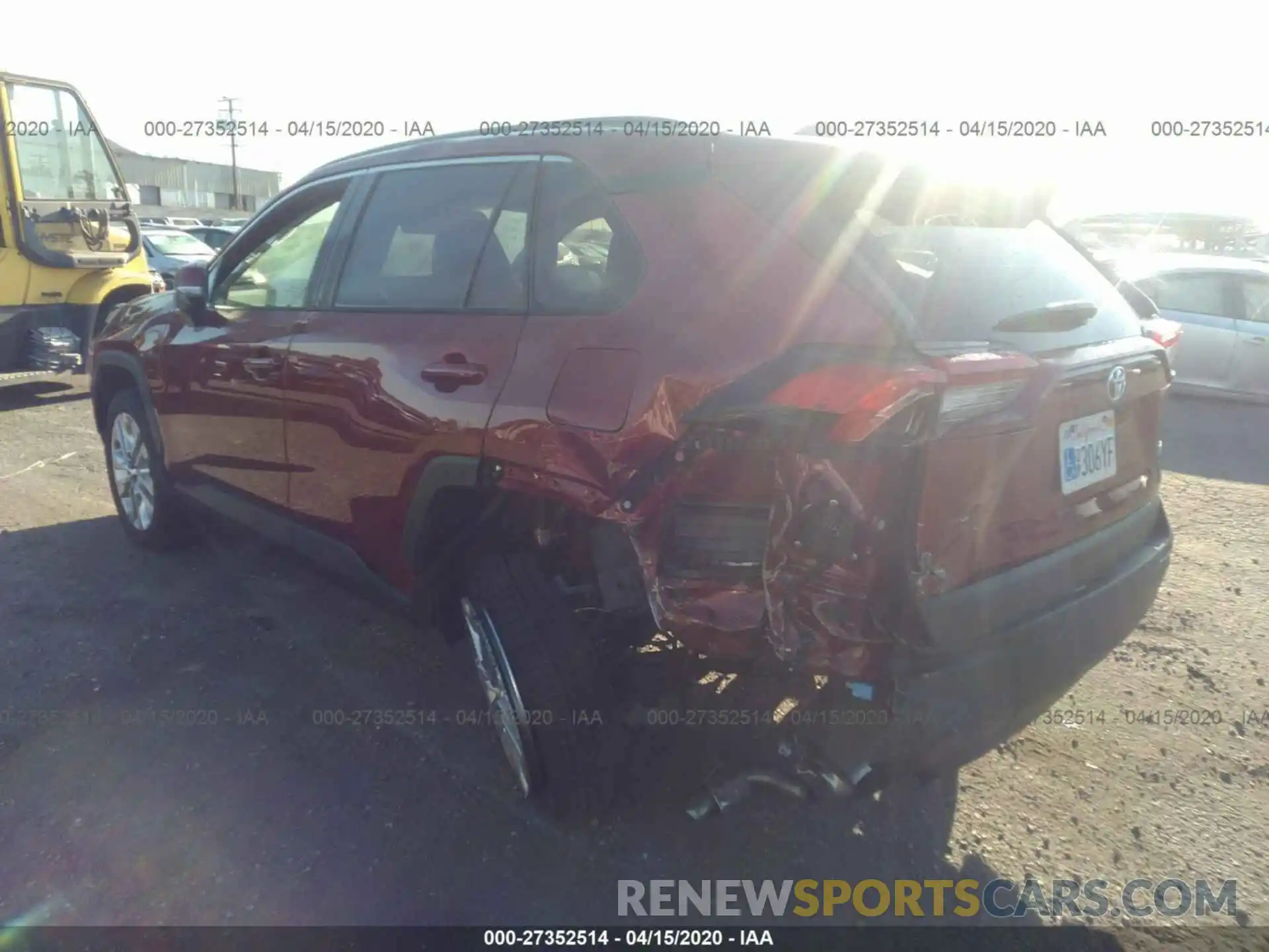 3 Photograph of a damaged car JTMC1RFV3KD515216 TOYOTA RAV4 2019