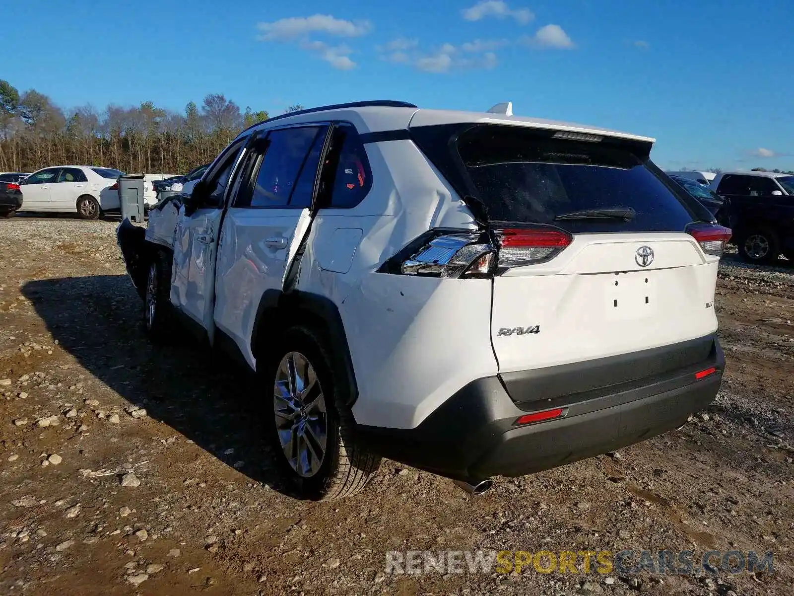 3 Фотография поврежденного автомобиля JTMC1RFV3KD516270 TOYOTA RAV4 2019