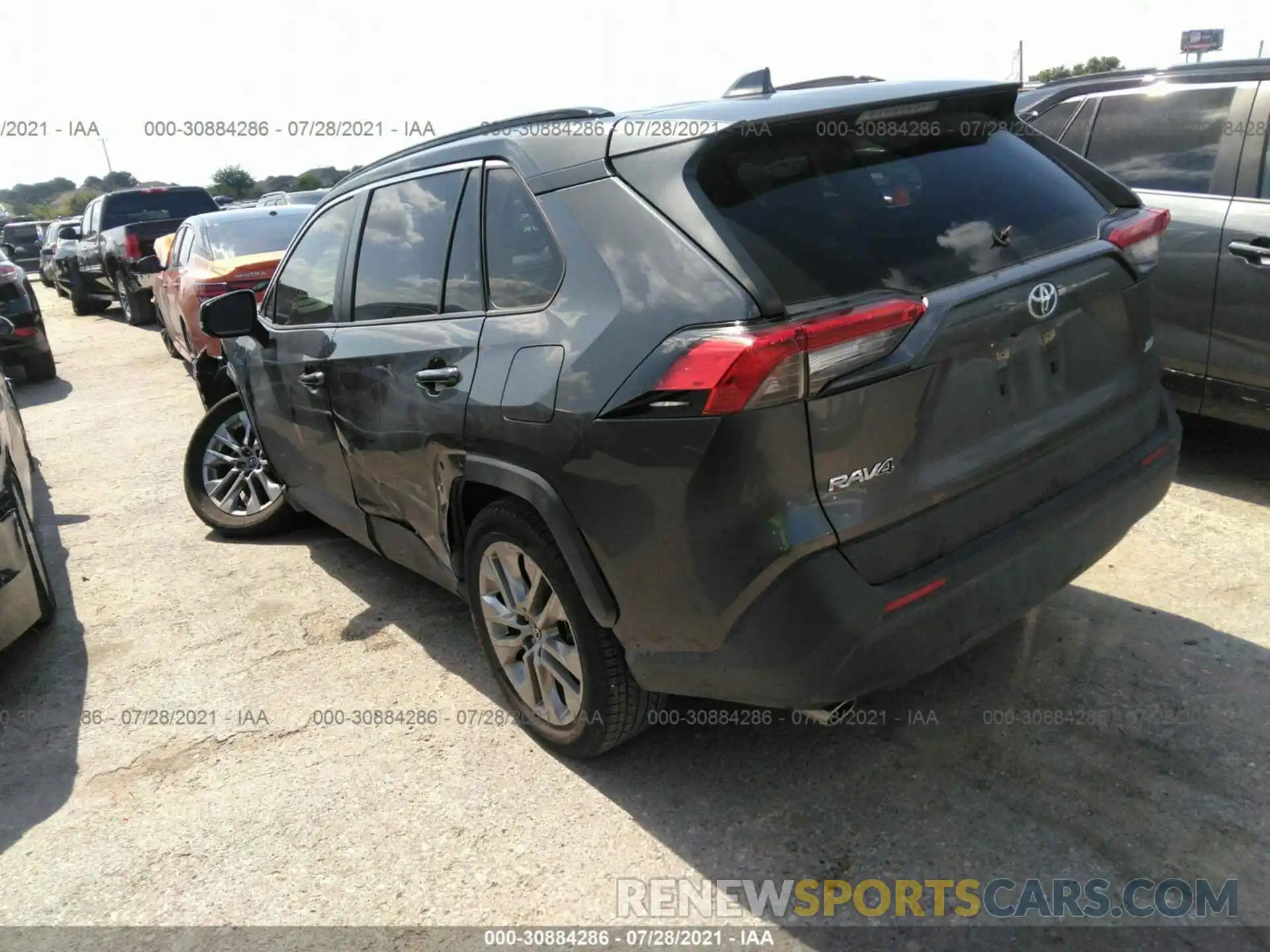 3 Photograph of a damaged car JTMC1RFV3KJ014067 TOYOTA RAV4 2019