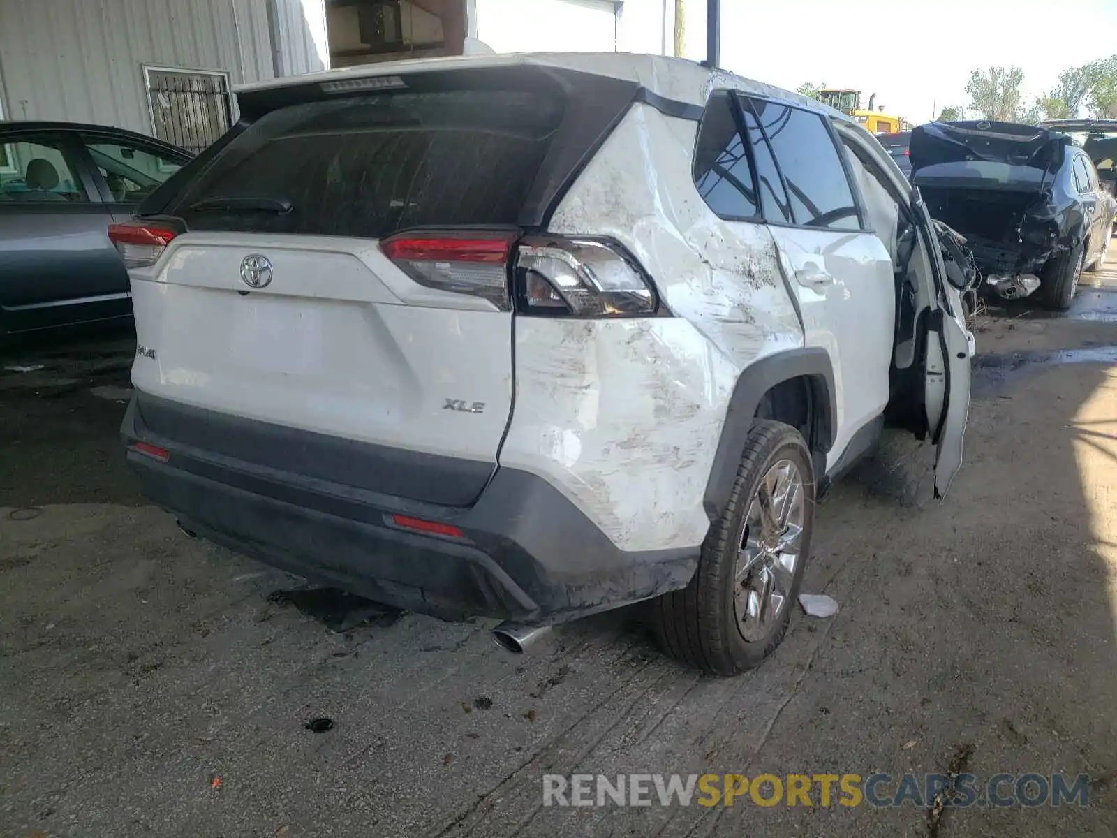 4 Photograph of a damaged car JTMC1RFV3KJ014571 TOYOTA RAV4 2019