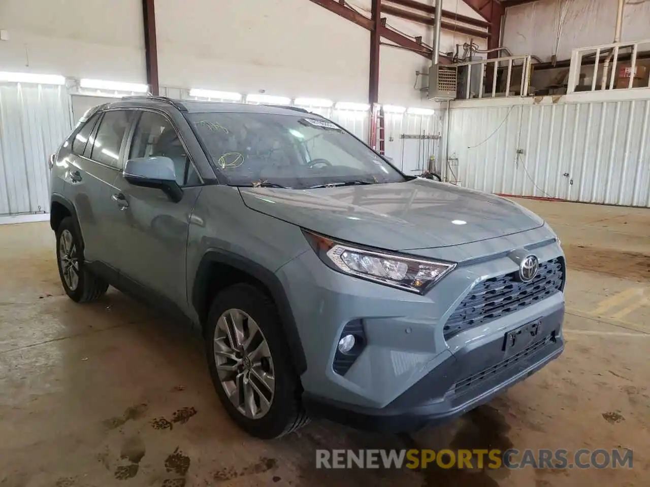 1 Photograph of a damaged car JTMC1RFV4KD005702 TOYOTA RAV4 2019