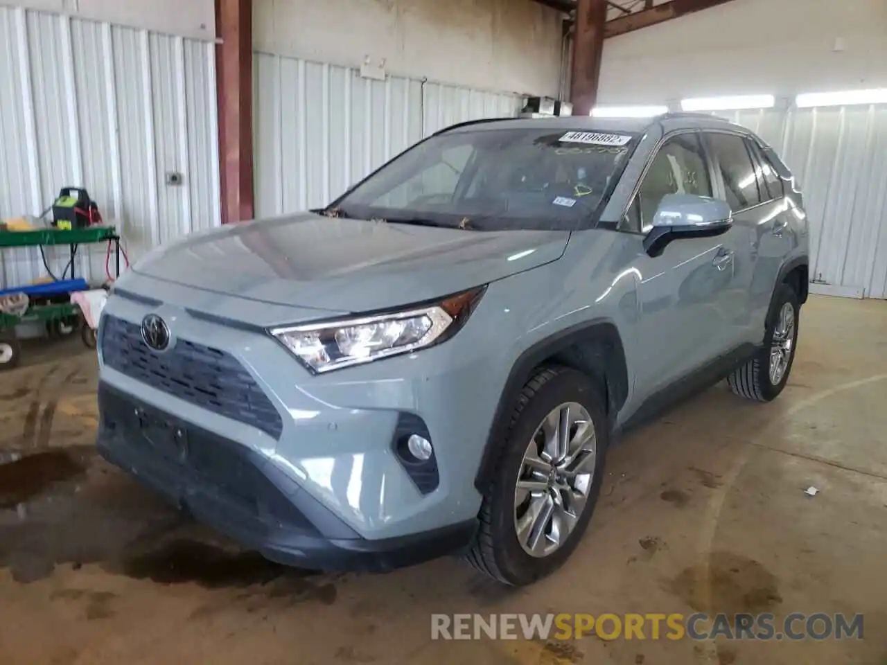 2 Photograph of a damaged car JTMC1RFV4KD005702 TOYOTA RAV4 2019