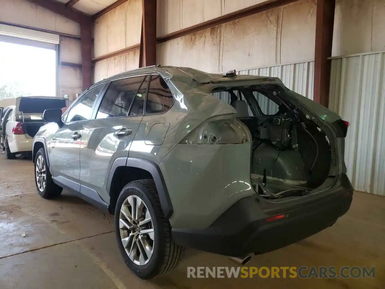 3 Photograph of a damaged car JTMC1RFV4KD005702 TOYOTA RAV4 2019